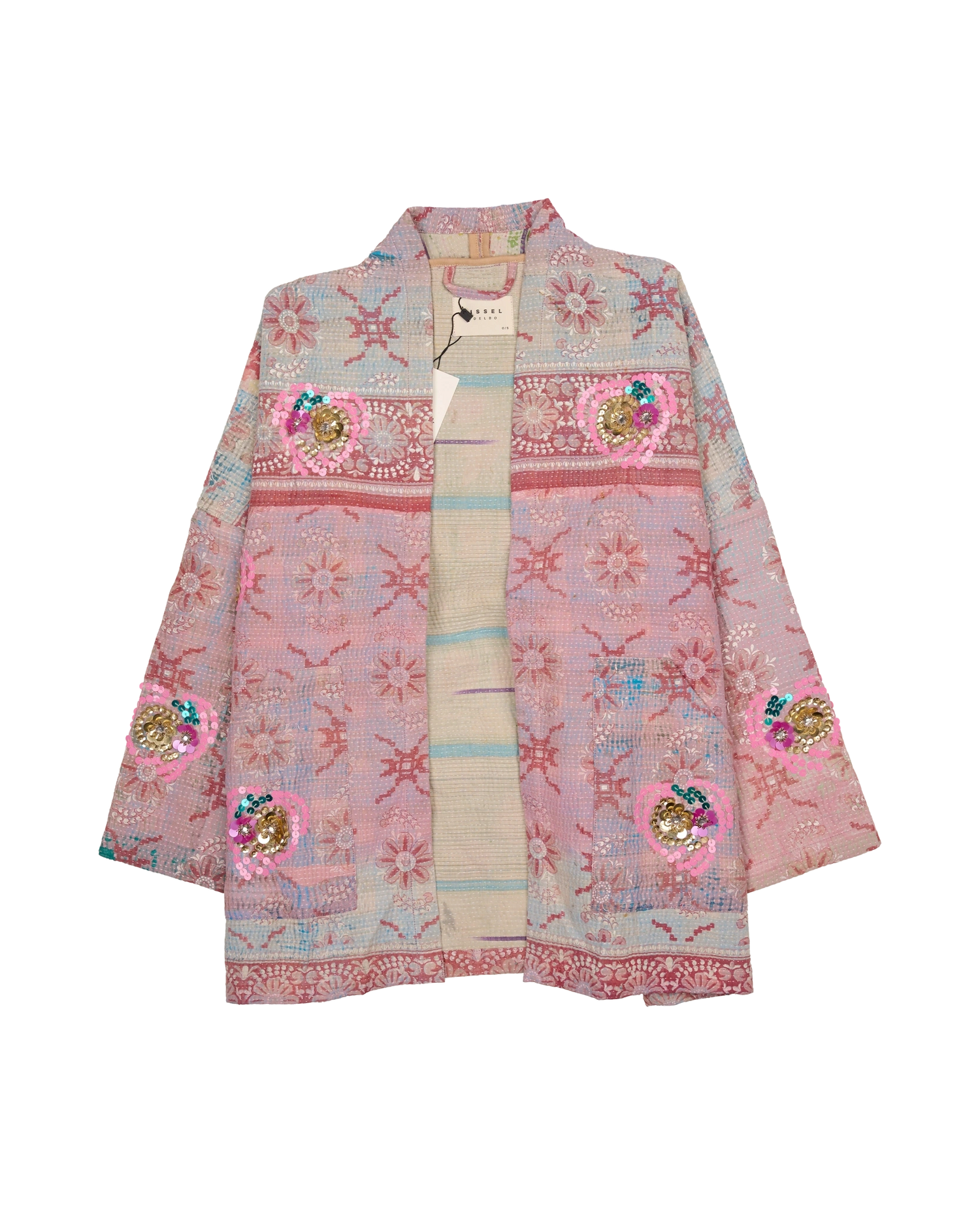 Tyler Sequins Jacket - Flowers No. 97