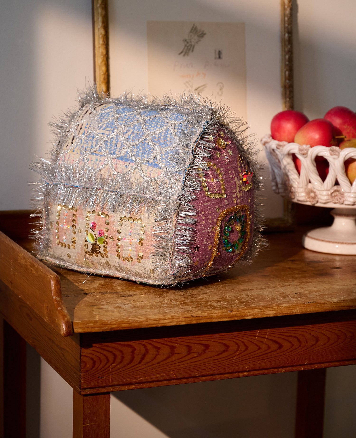 Gingerbread Kantha House - LARGE - No. 254