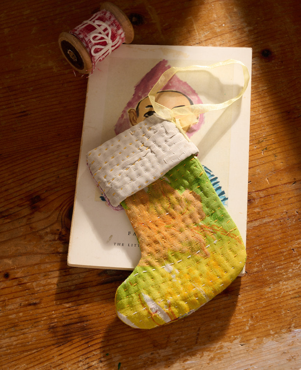 Christmas Sock Ornament - No. 40