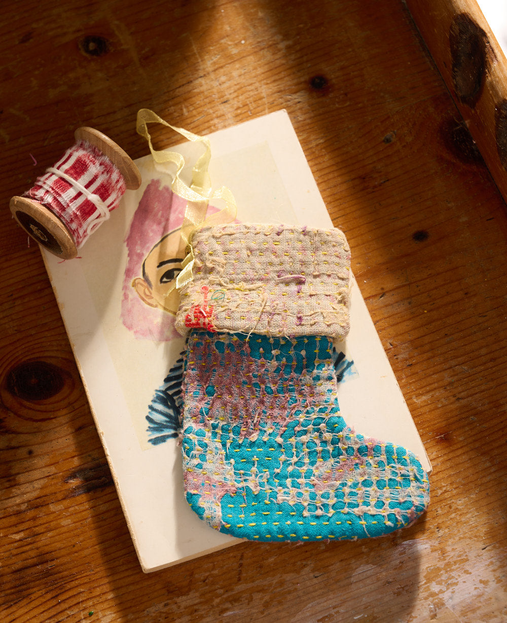 Christmas Sock Ornament - No. 70