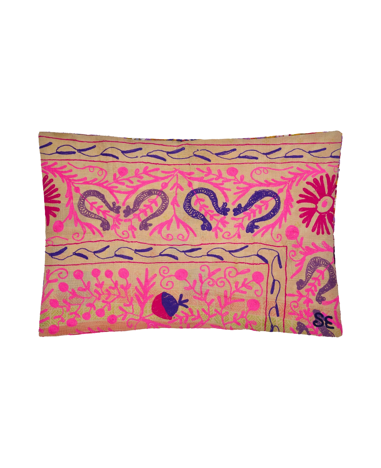 Samsara Big Suzani Pillow Case (70 x 100) - No. 68