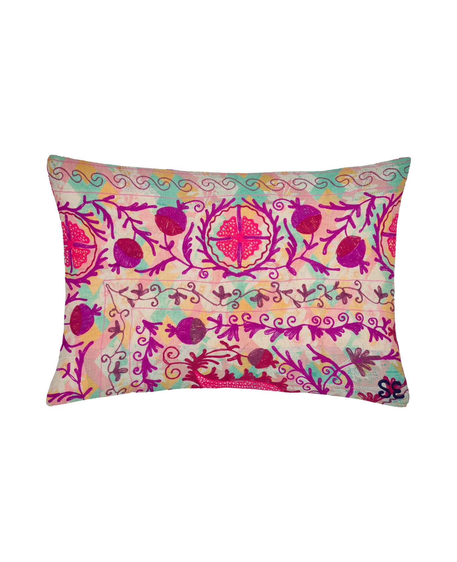 Samsara Big Suzani Pillow Case (70 x 100) - No. 77