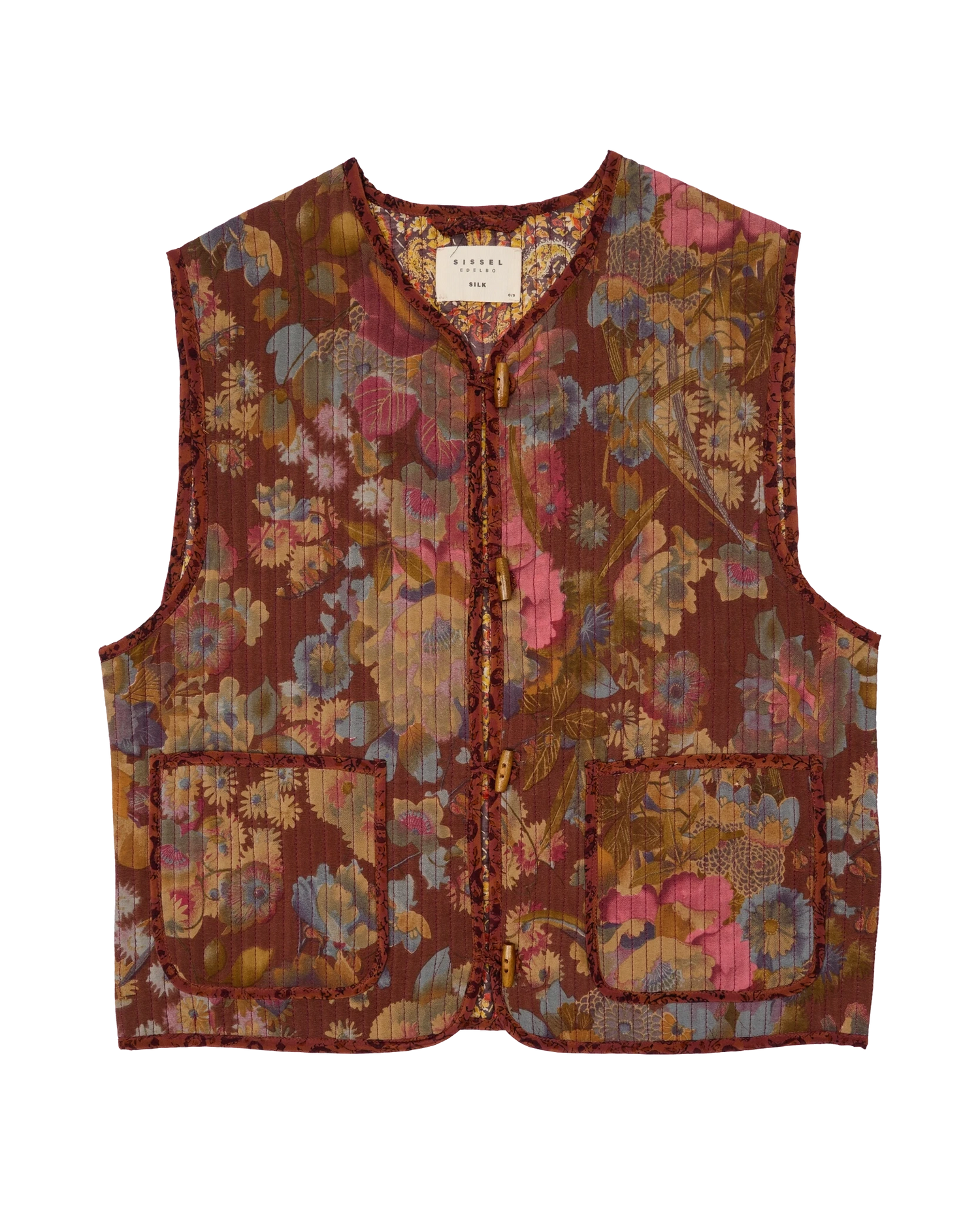 Amalie SILK Vest - No. 113