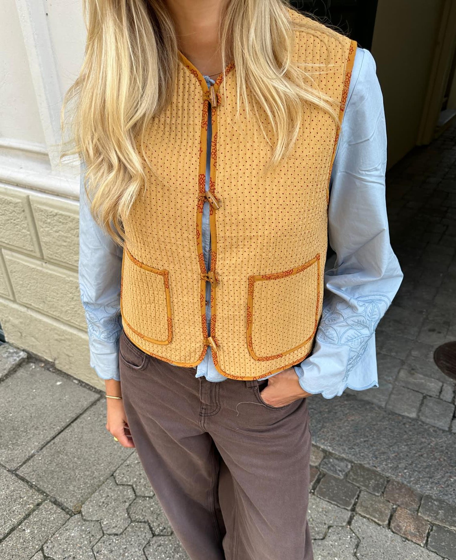 Amalie SILK Vest - No. 158