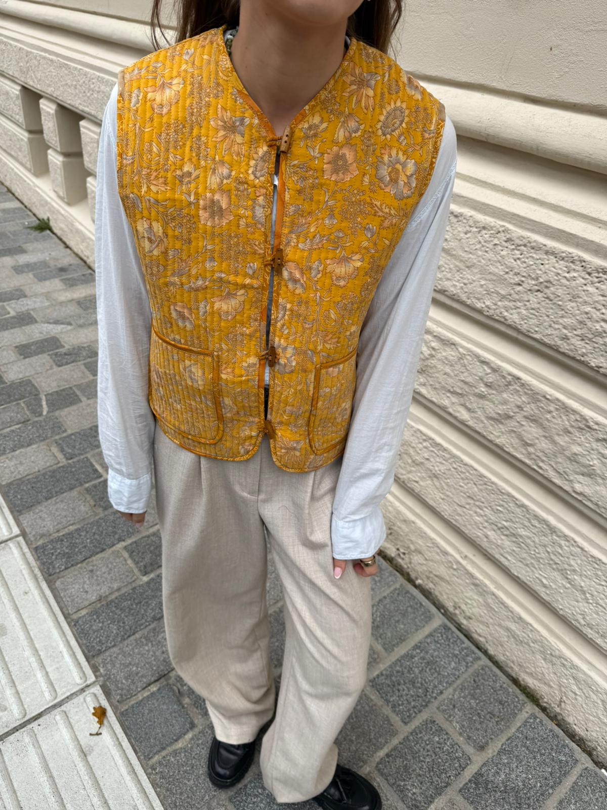 Amalie SILK Vest - No. 160