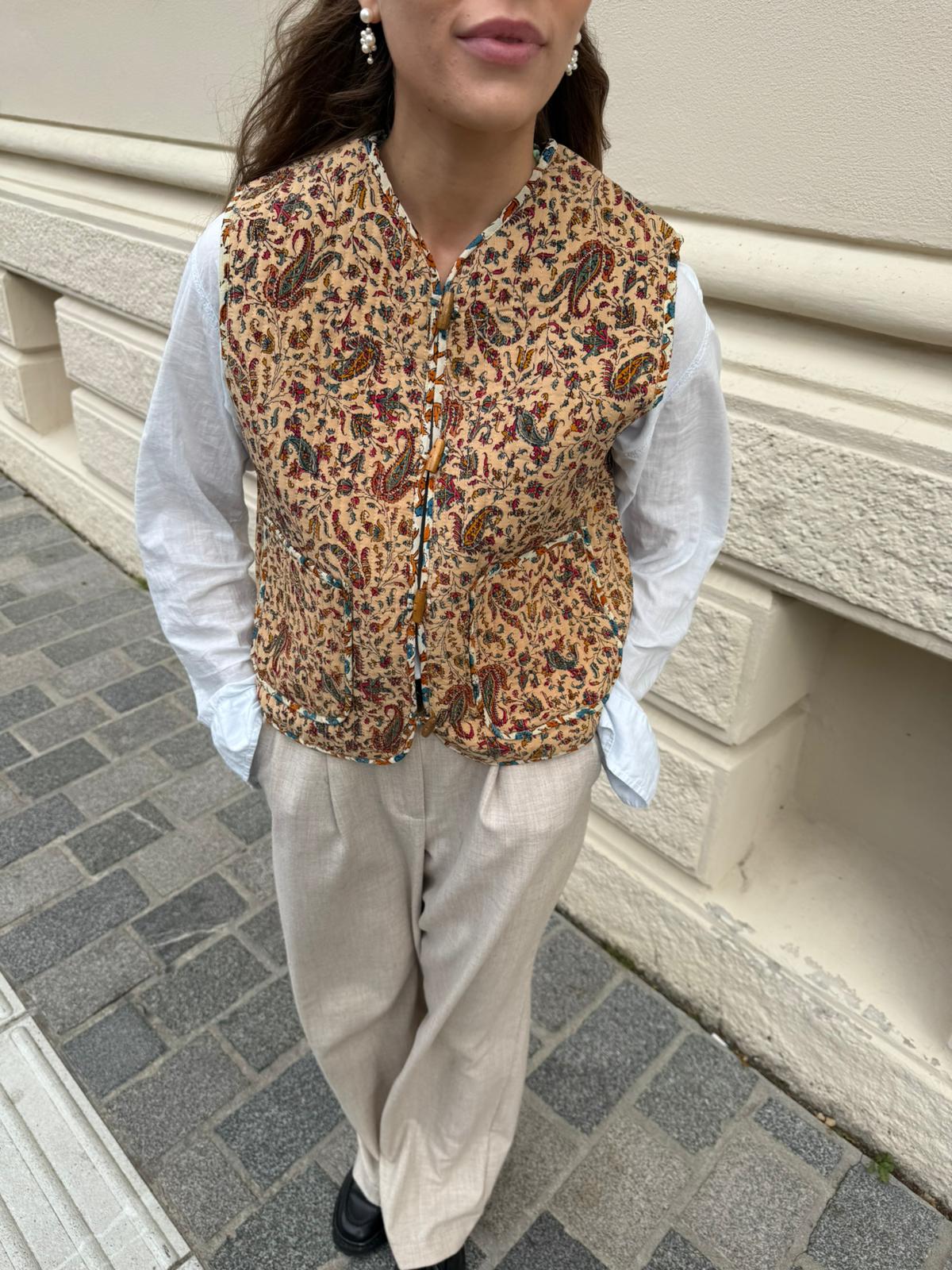 Amalie SILK Vest - No. 167