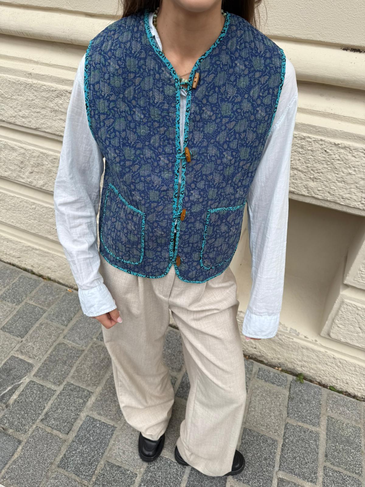 Amalie SILK Vest - No. 169