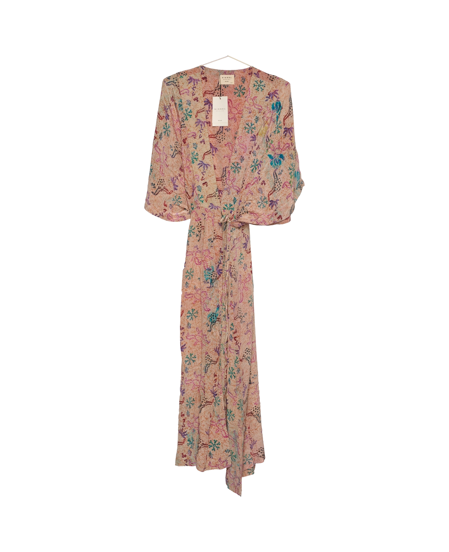 Brenda SILK Wrap Dress - No. 102