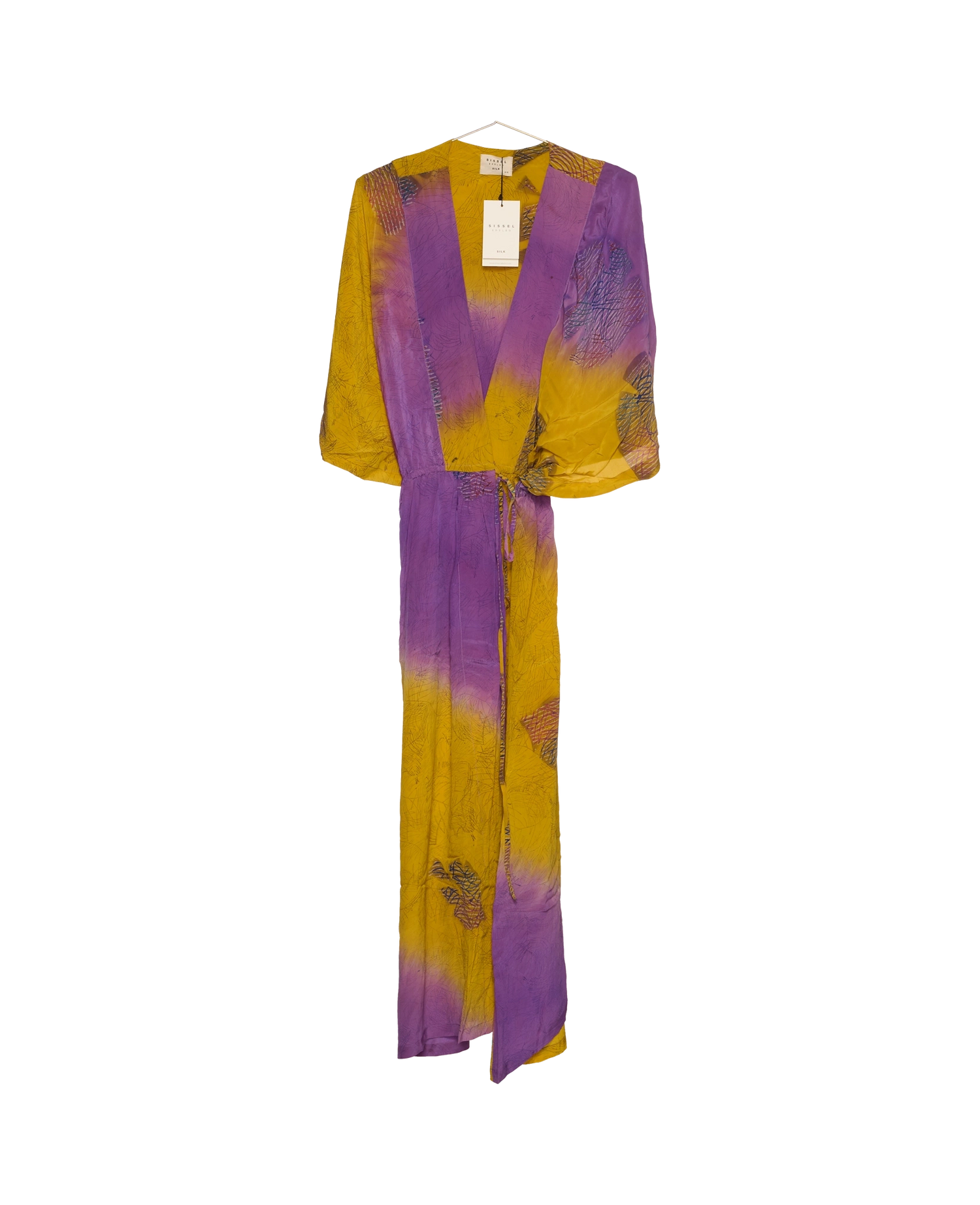 Brenda SILK Wrap Dress - No. 106