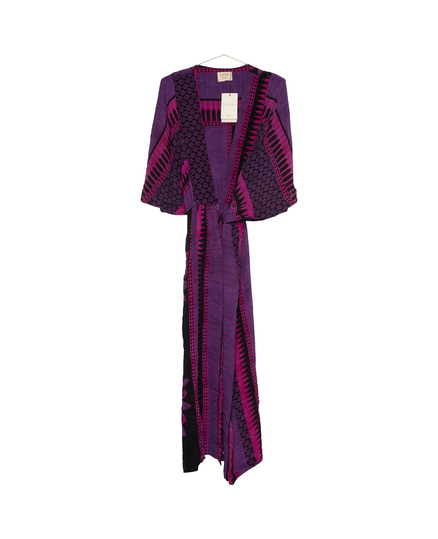 Brenda SILK Wrap Dress - No. 113