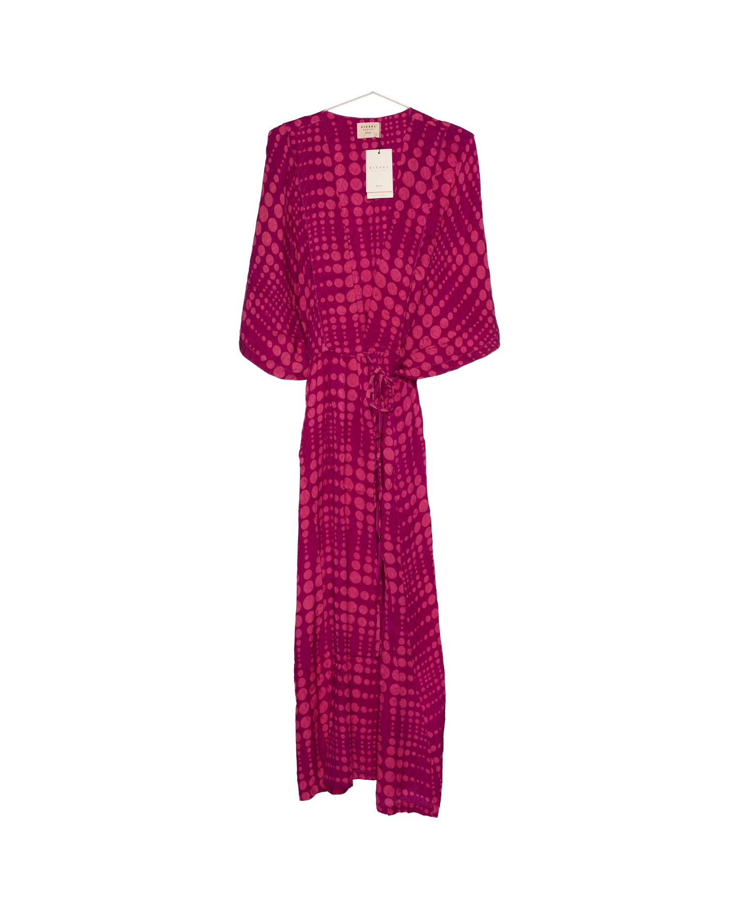 Brenda SILK Wrap Dress - No. 128