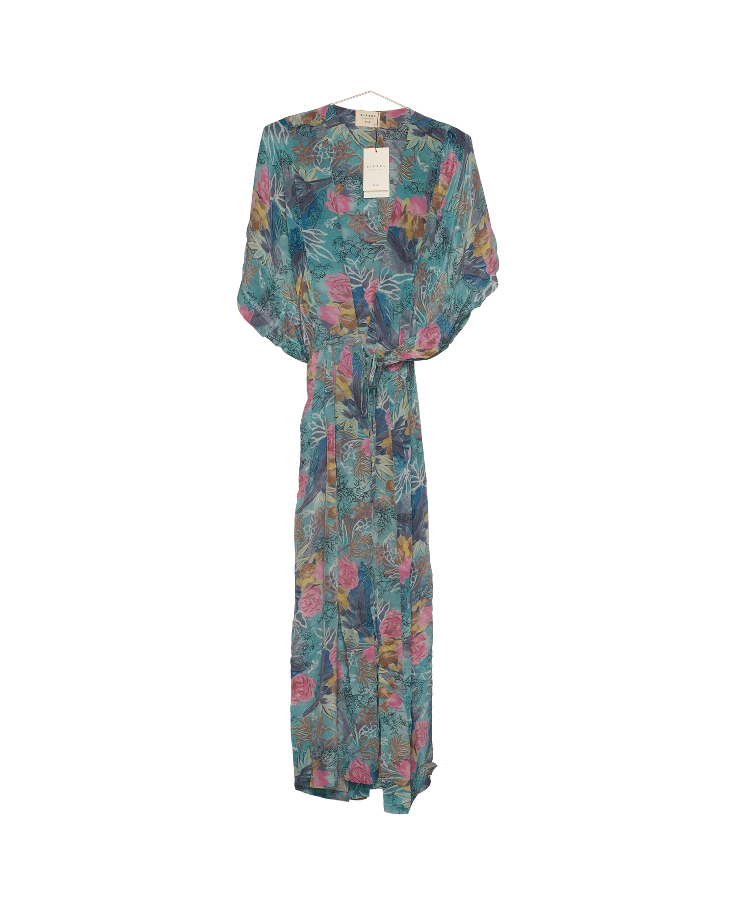Brenda SILK Wrap Dress - No. 136
