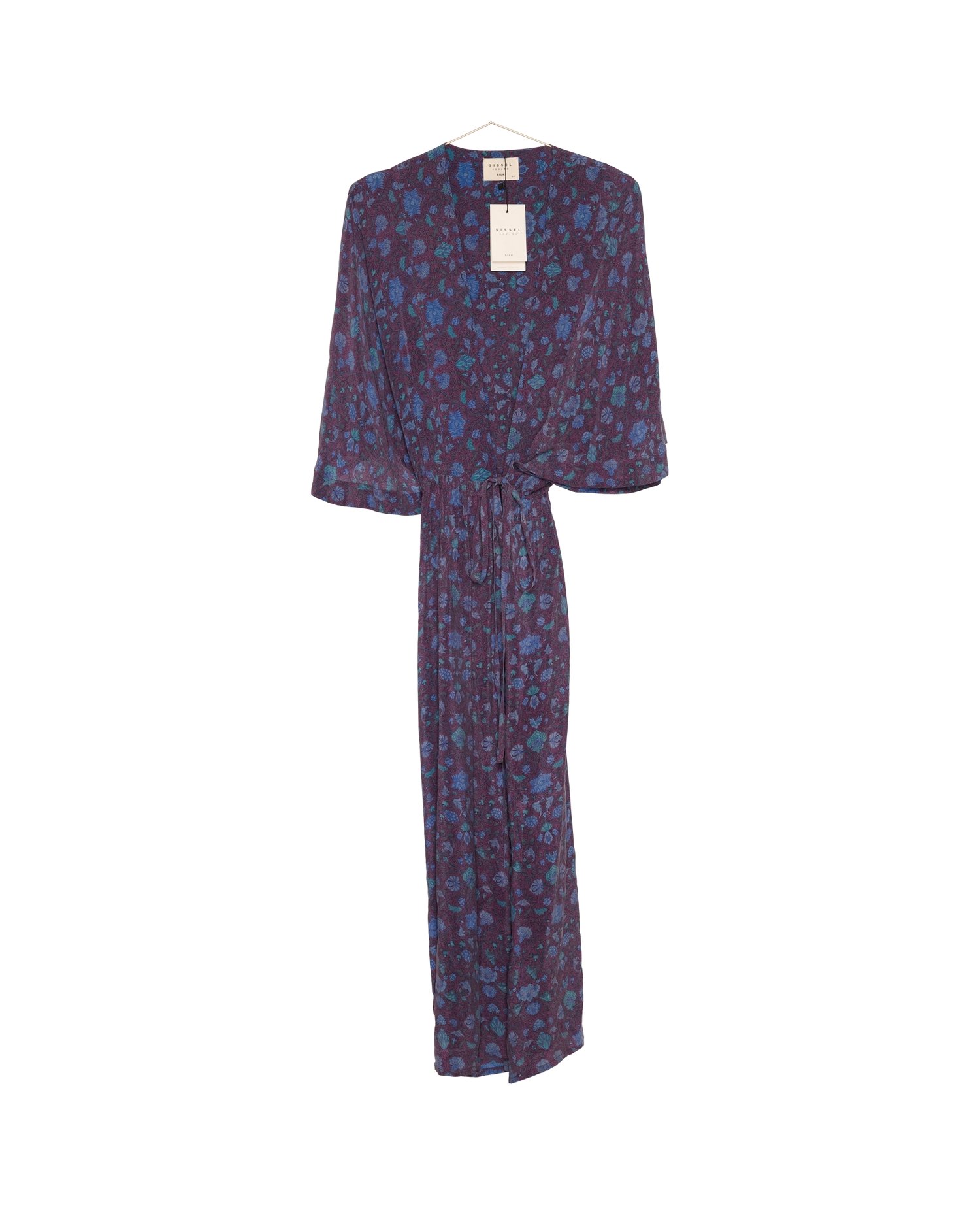 Brenda SILK Wrap Dress - No. 195