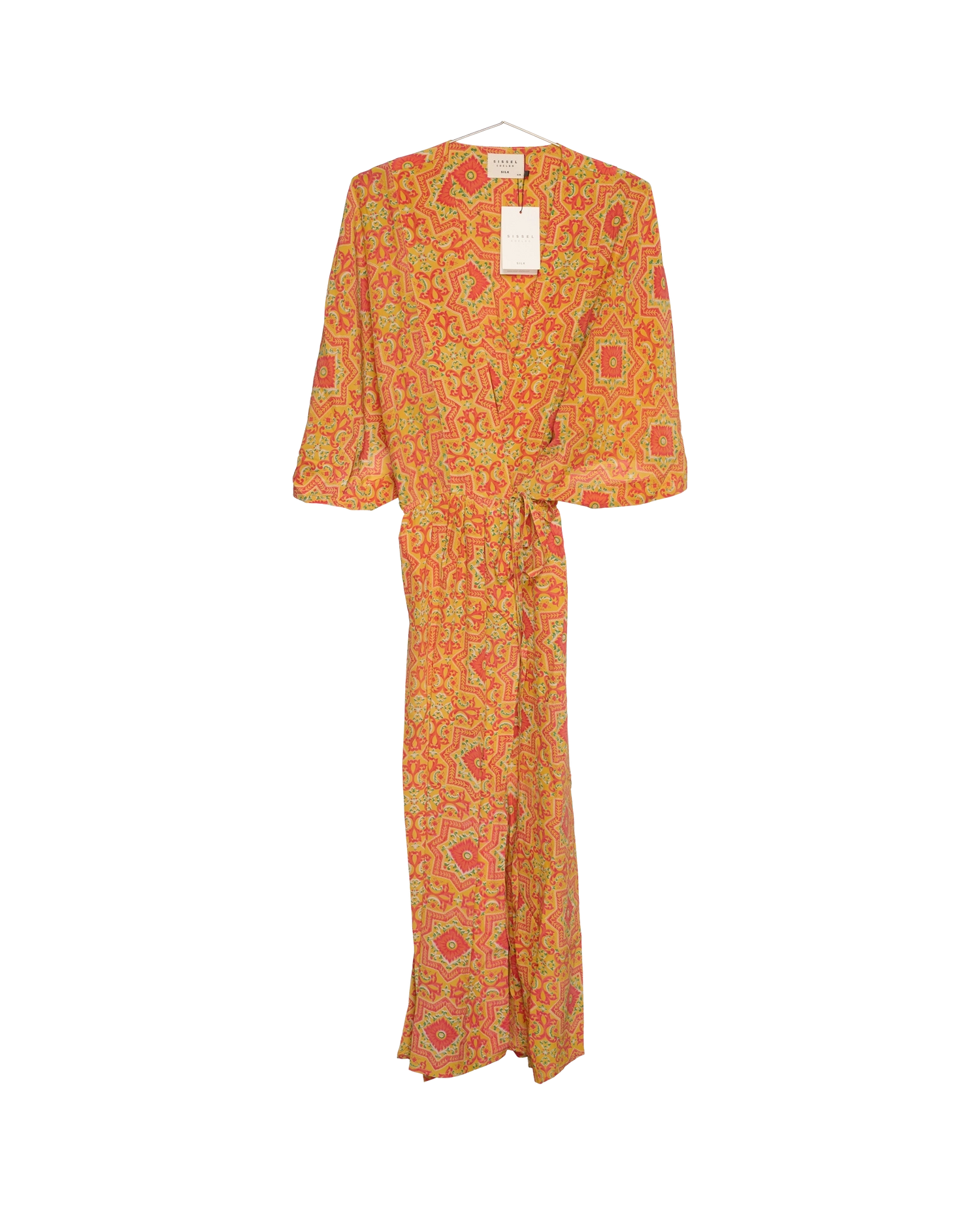 Brenda SILK Wrap Dress - No. 4