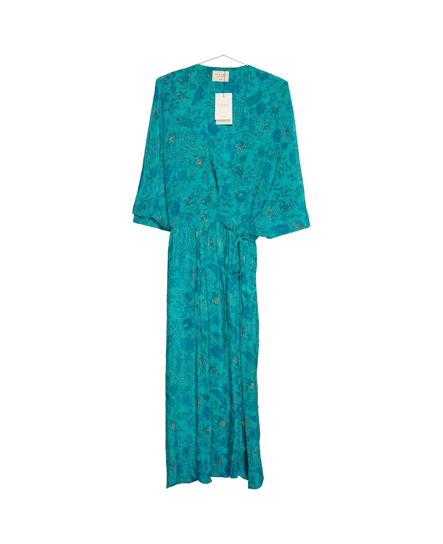 Brenda SILK Wrap Dress - No. 5