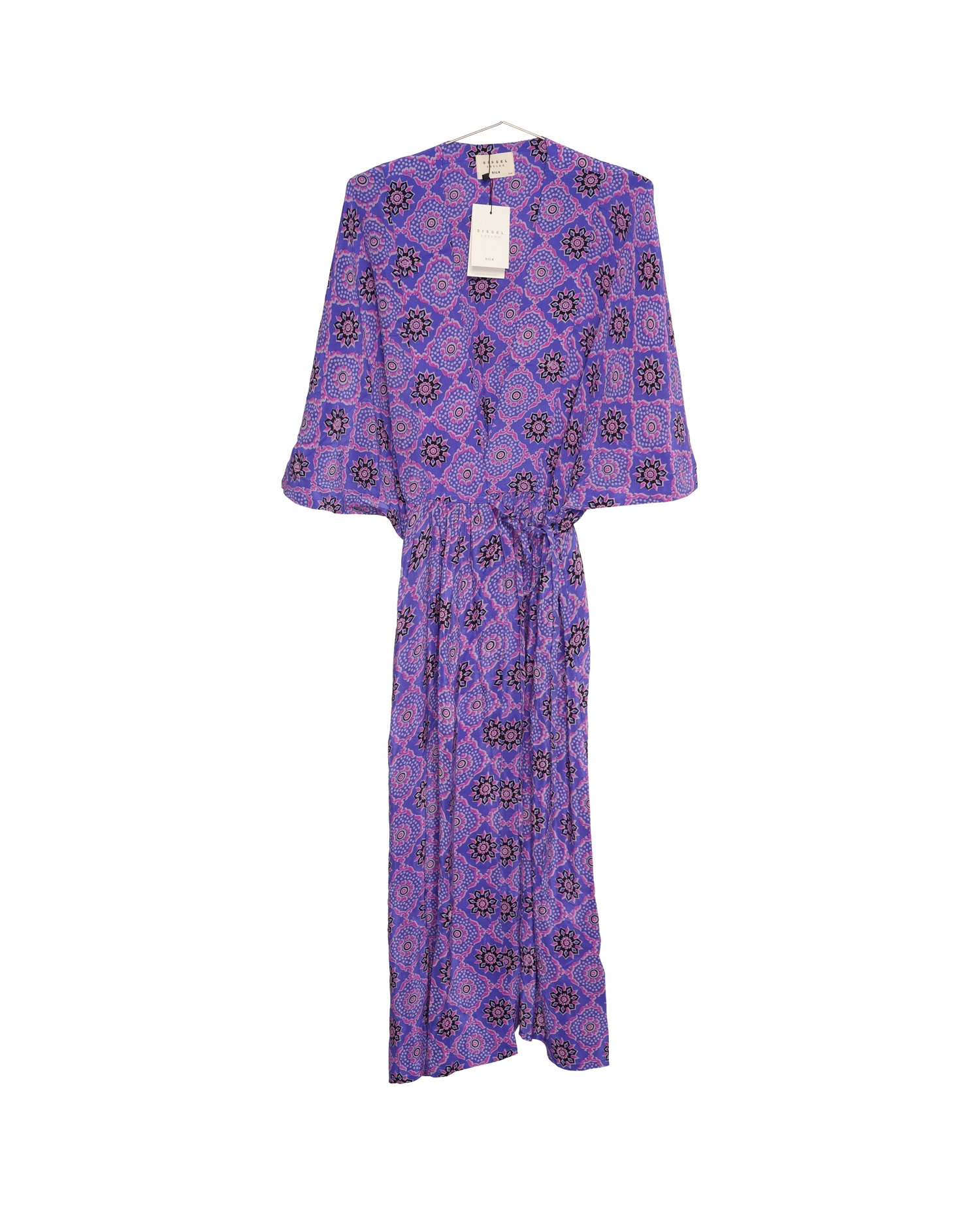 Brenda SILK Wrap Dress - No. 6
