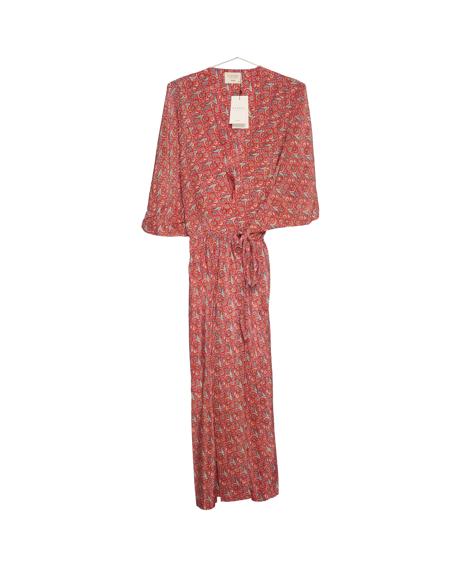 Brenda SILK Wrap Dress - No. 7