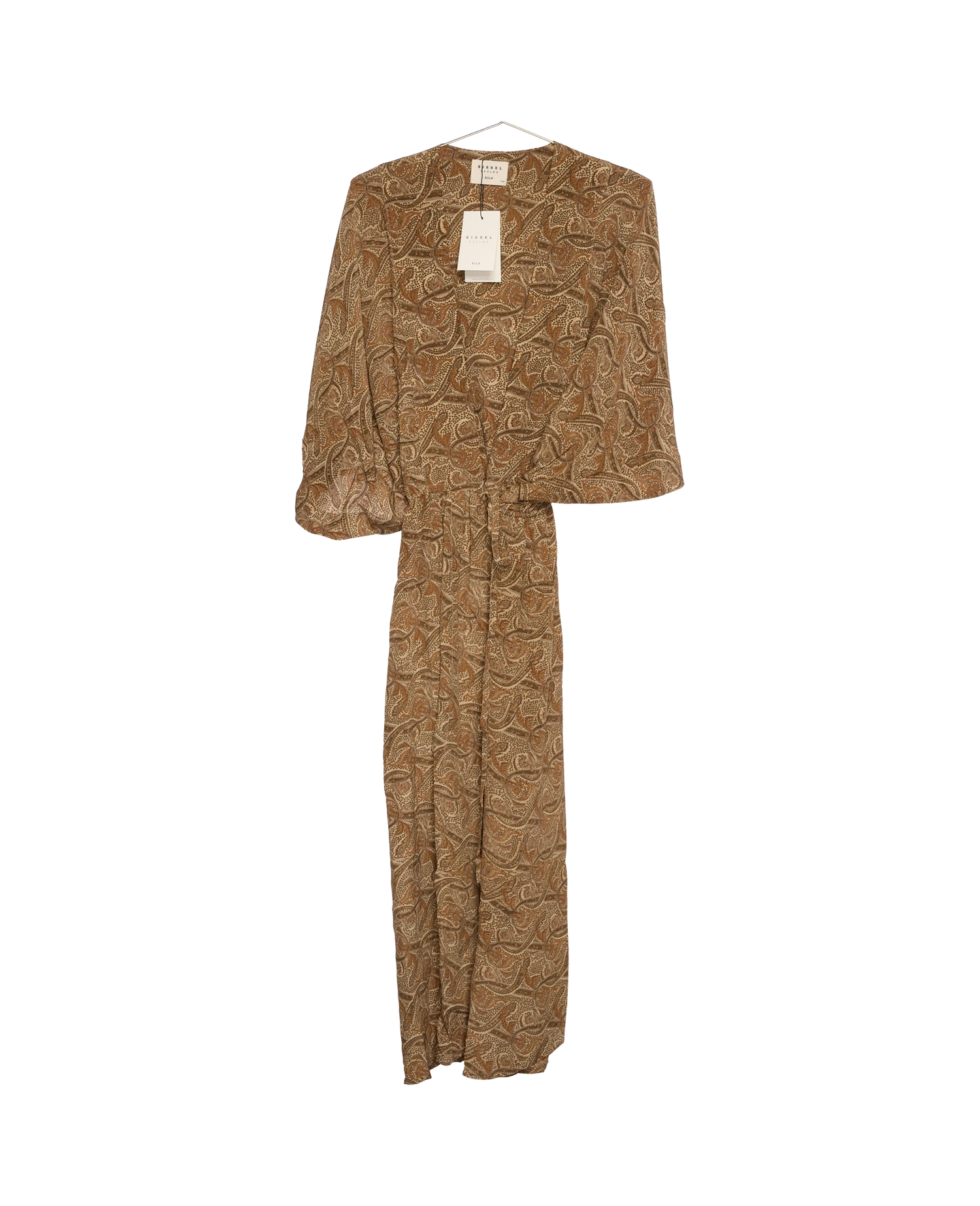 Brenda SILK Wrap Dress - No. 8