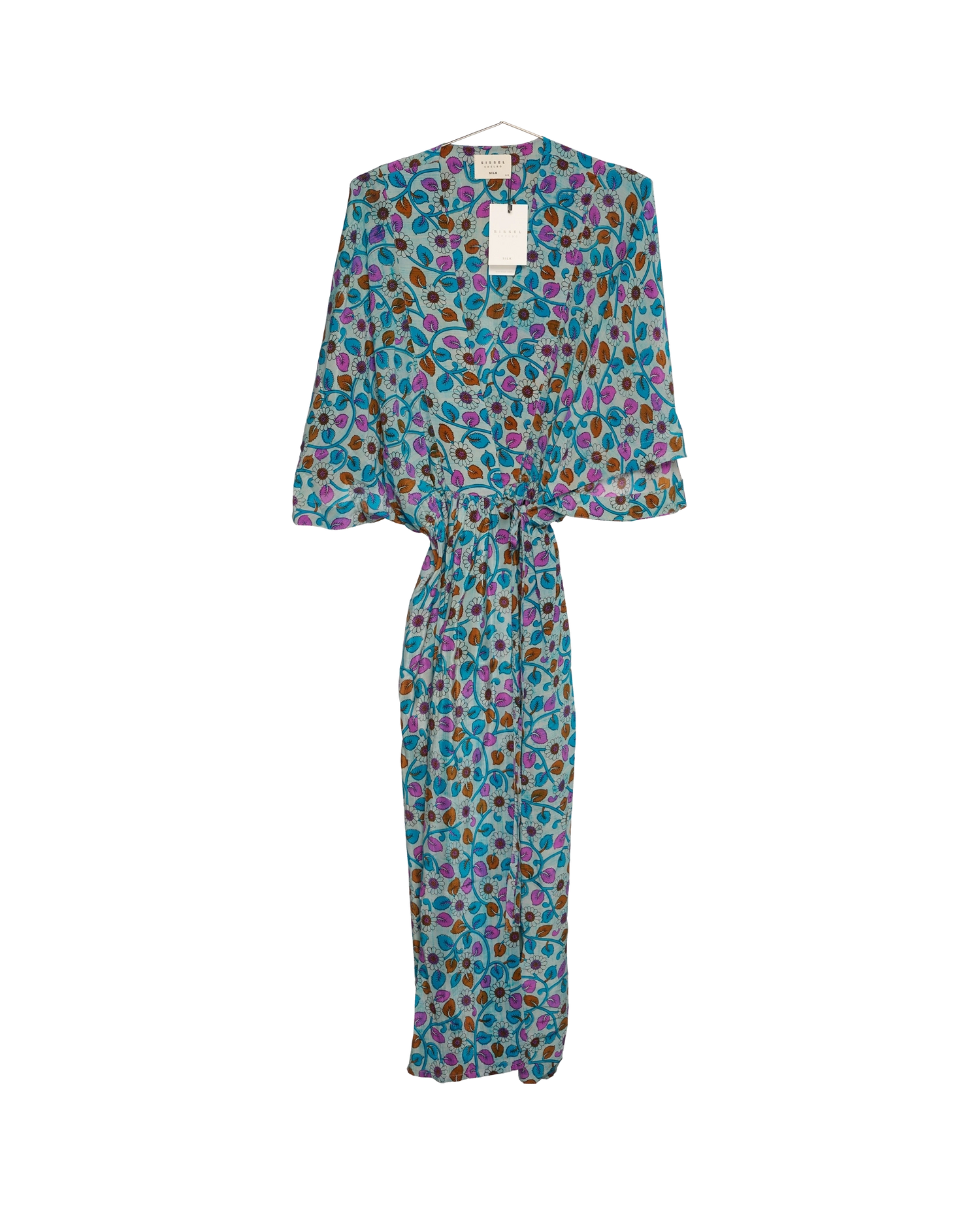 Brenda SILK Wrap Dress - No. 9