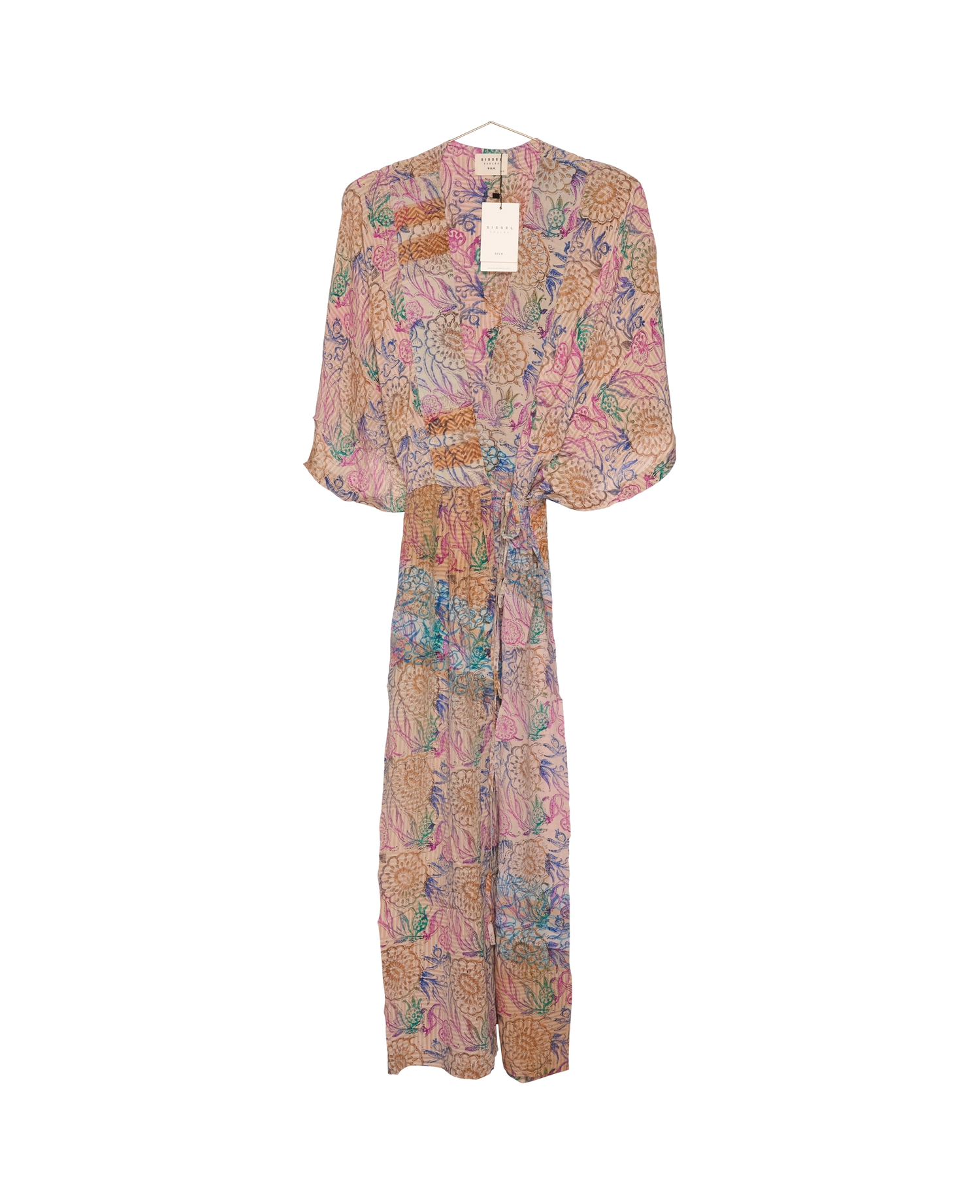 Brenda SILK Wrap Dress - No. 285