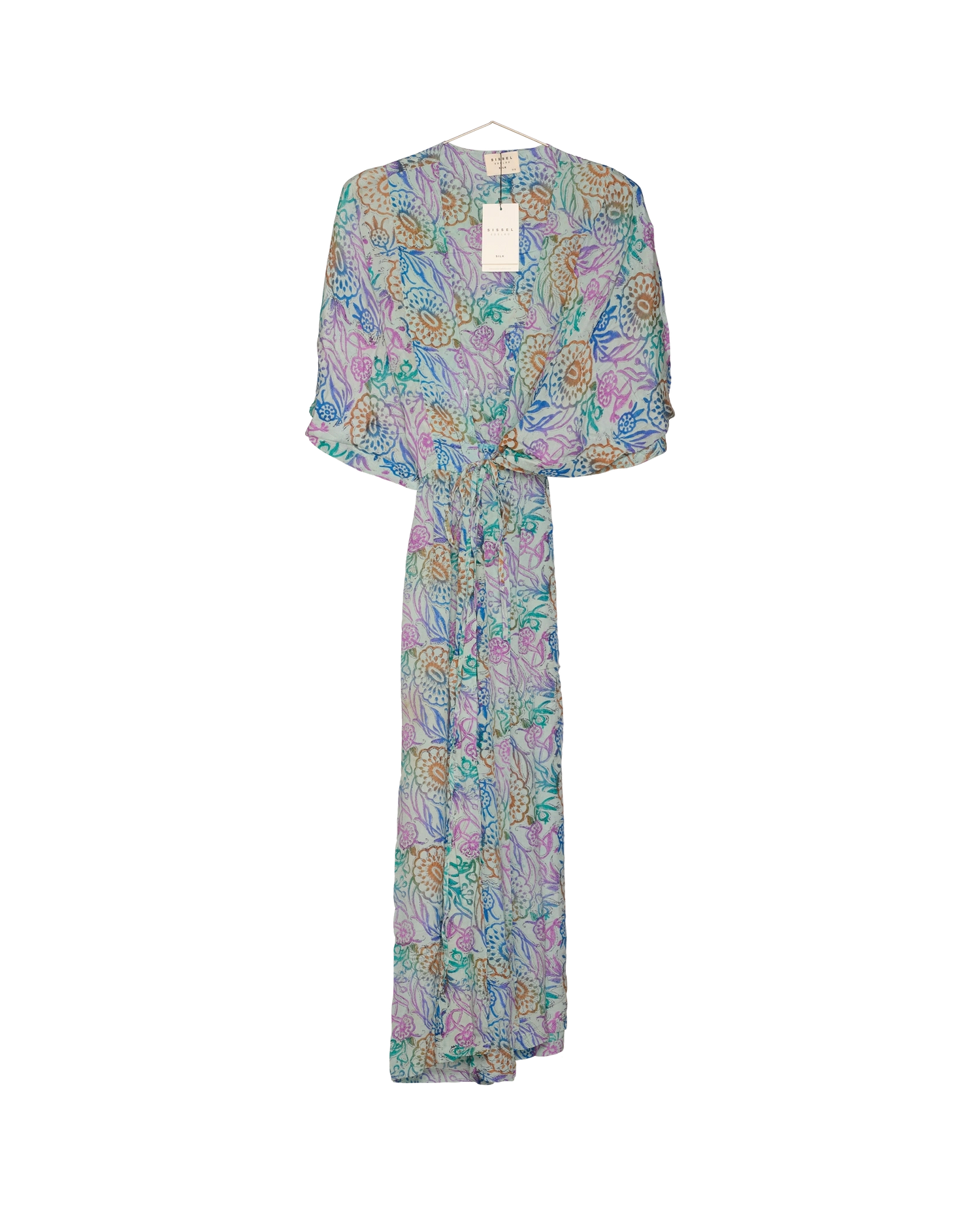Brenda SILK Wrap Dress - No. 388