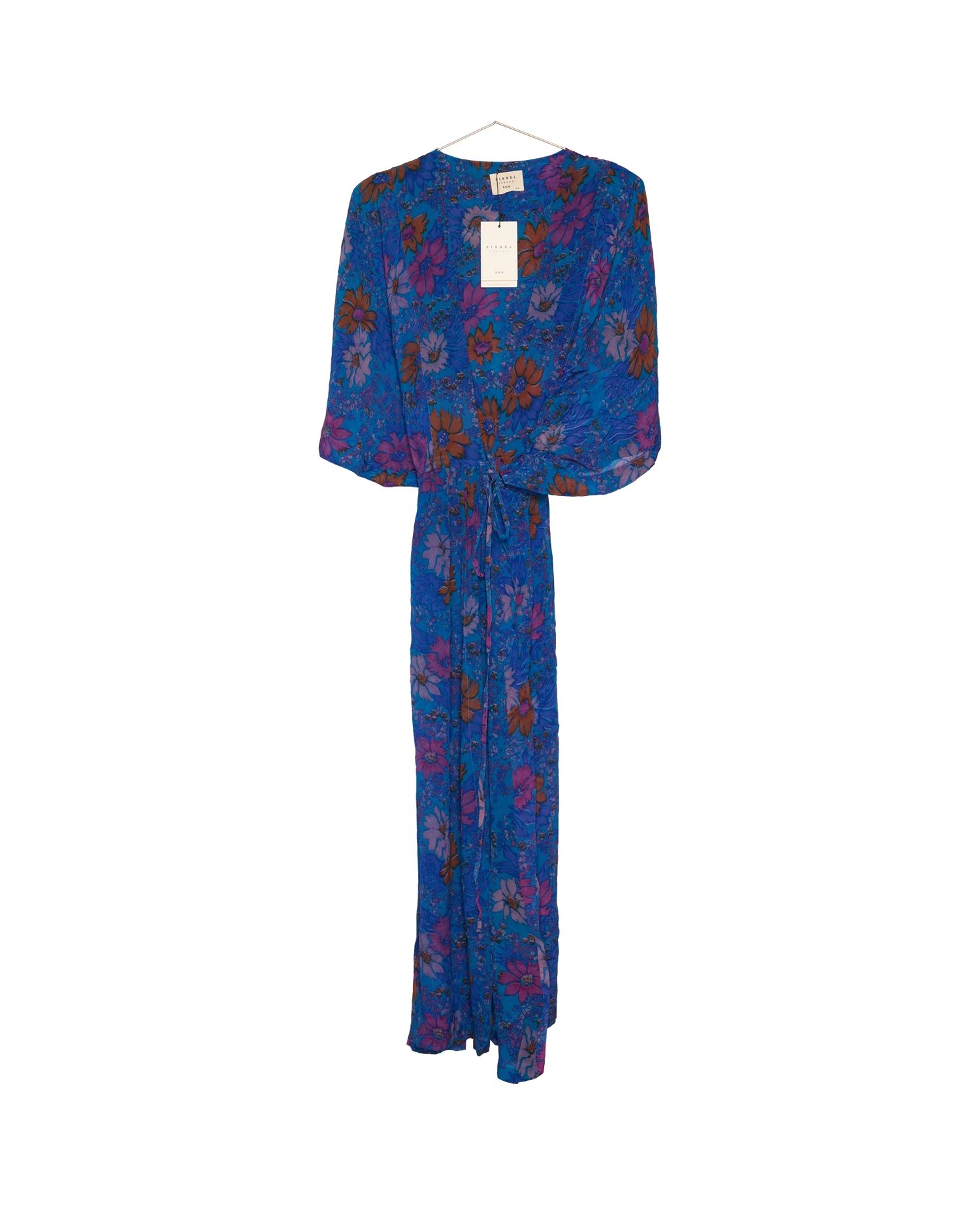 Brenda SILK Wrap Dress - No. 397