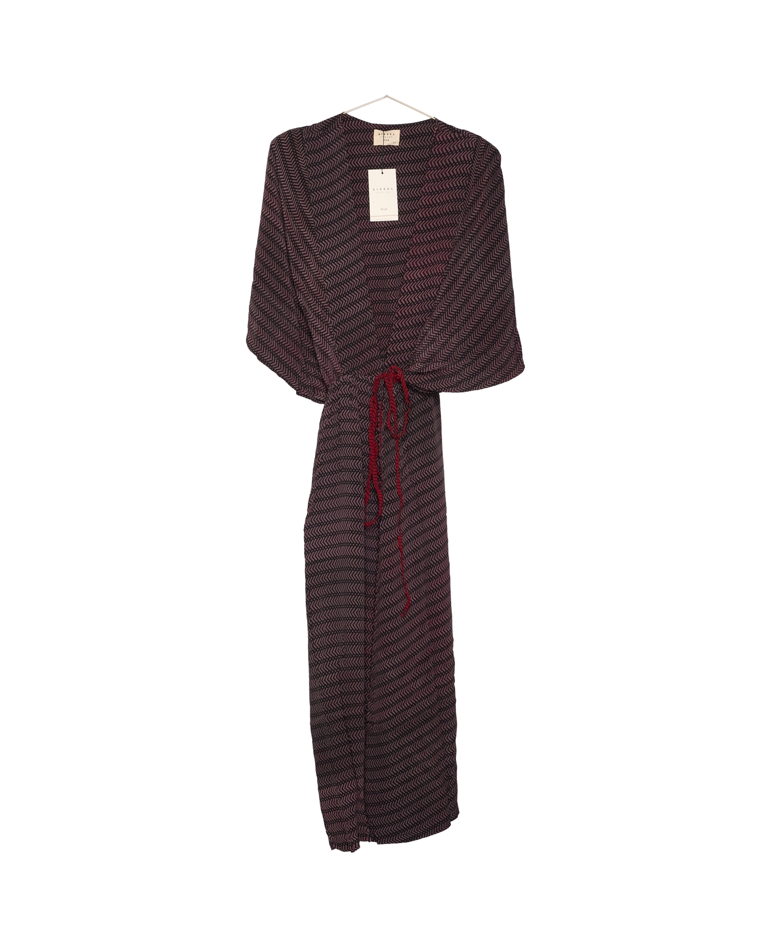 Brenda SILK Wrap Dress - No. 398