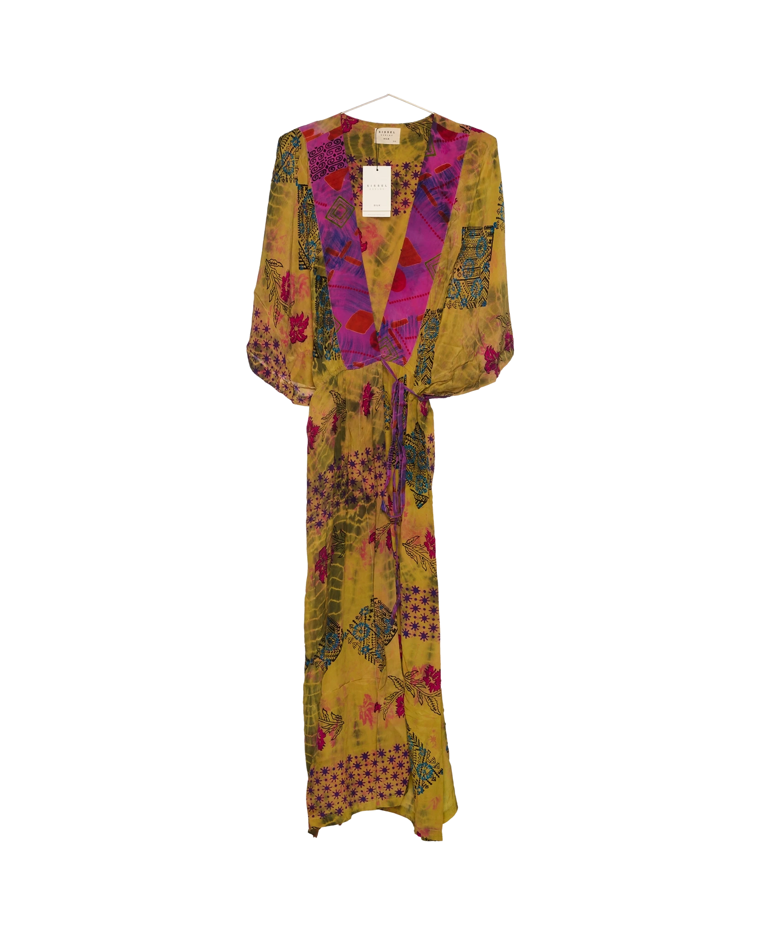 Brenda SILK Wrap Dress - No. 256