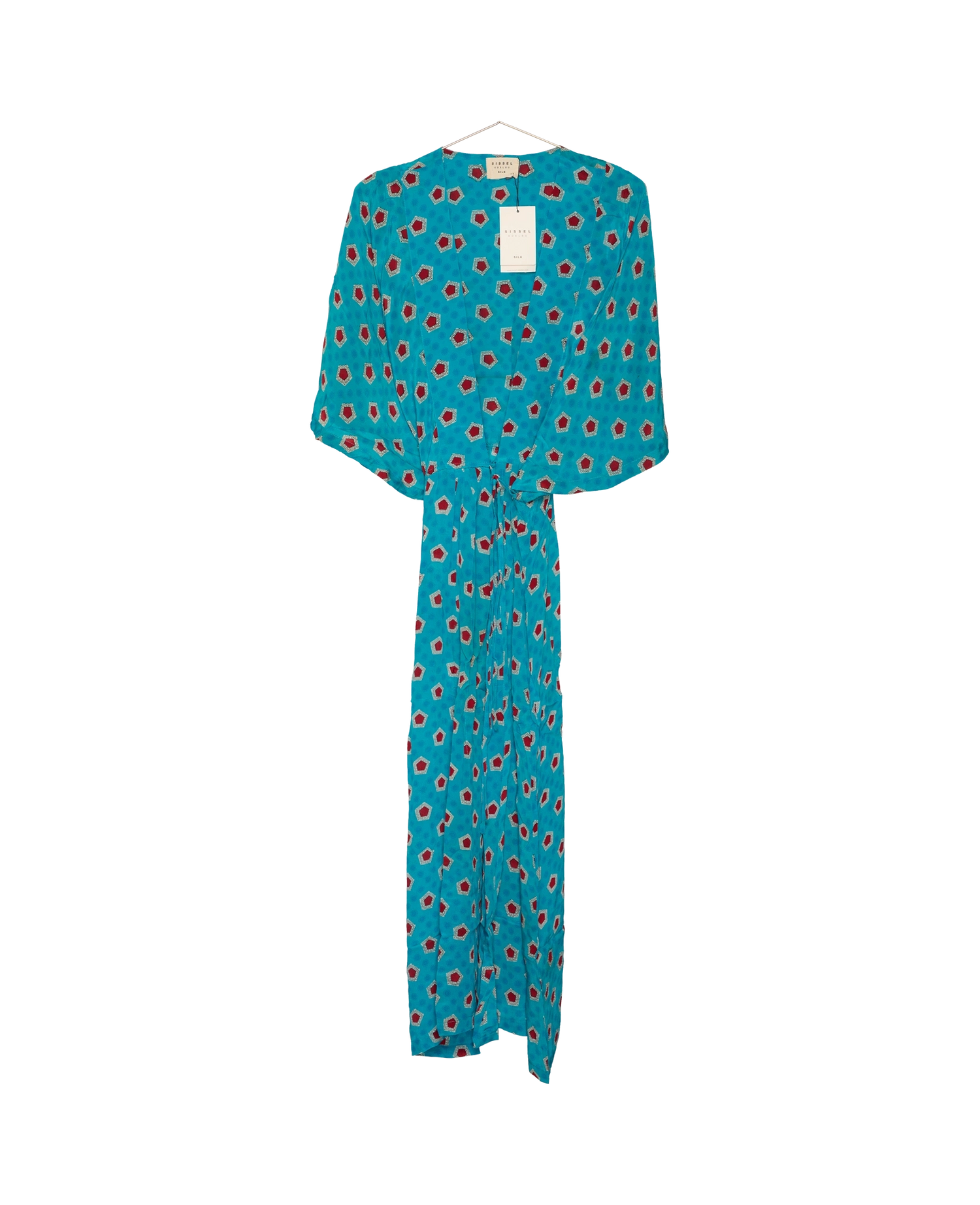 Brenda SILK Wrap Dress - No. 414