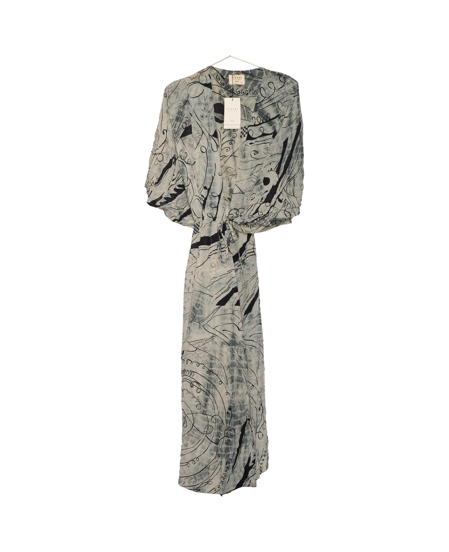 Brenda SILK Wrap Dress - No. 415