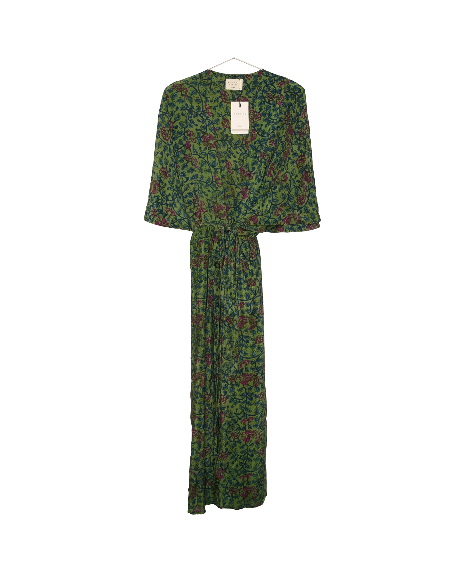 Brenda SILK Wrap Dress - No. 432