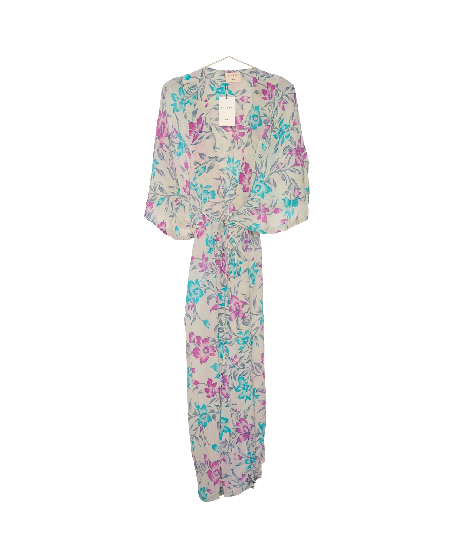 Brenda SILK Wrap Dress - No. 448