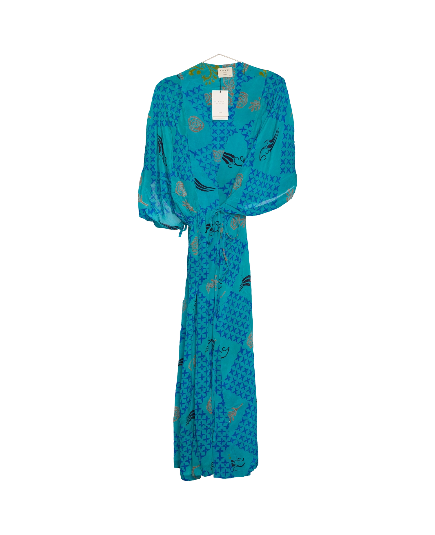 Brenda SILK Wrap Dress - No. 475