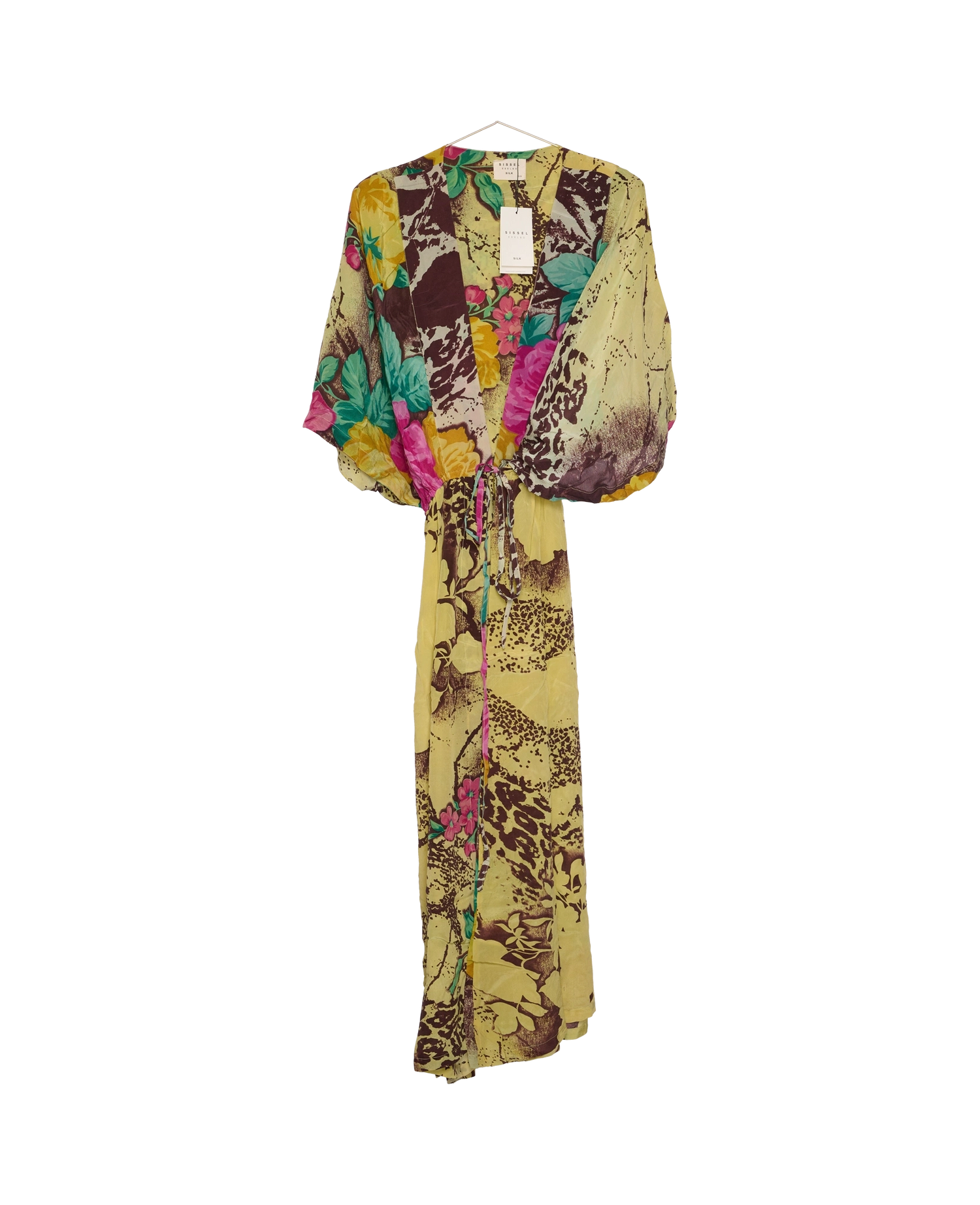 Brenda SILK Wrap Dress - No. 480