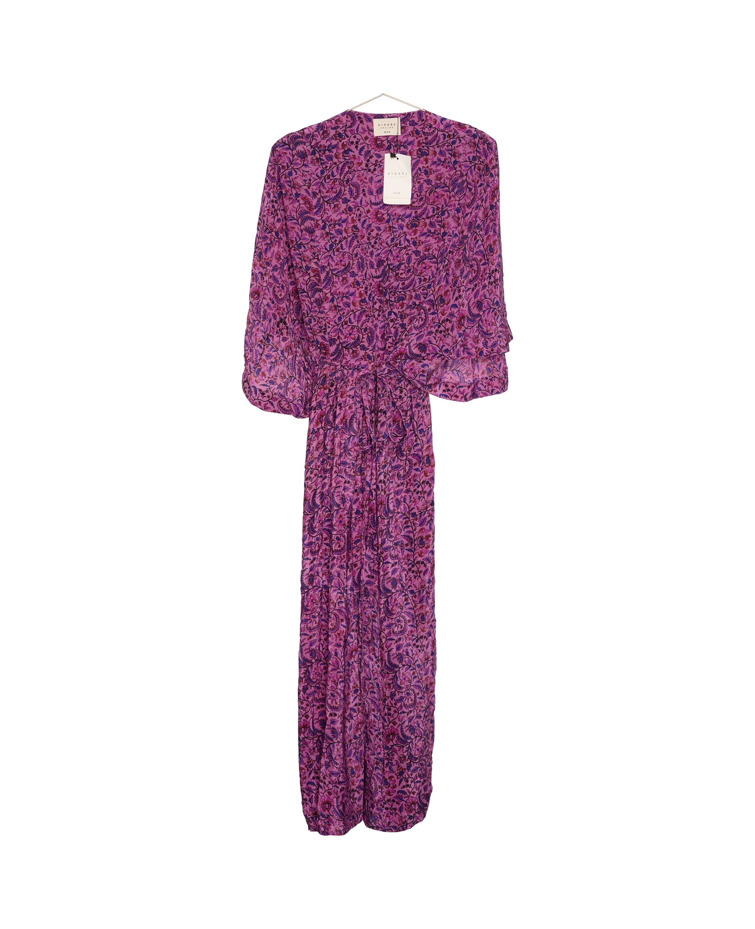 Brenda SILK Wrap Dress - No. 497