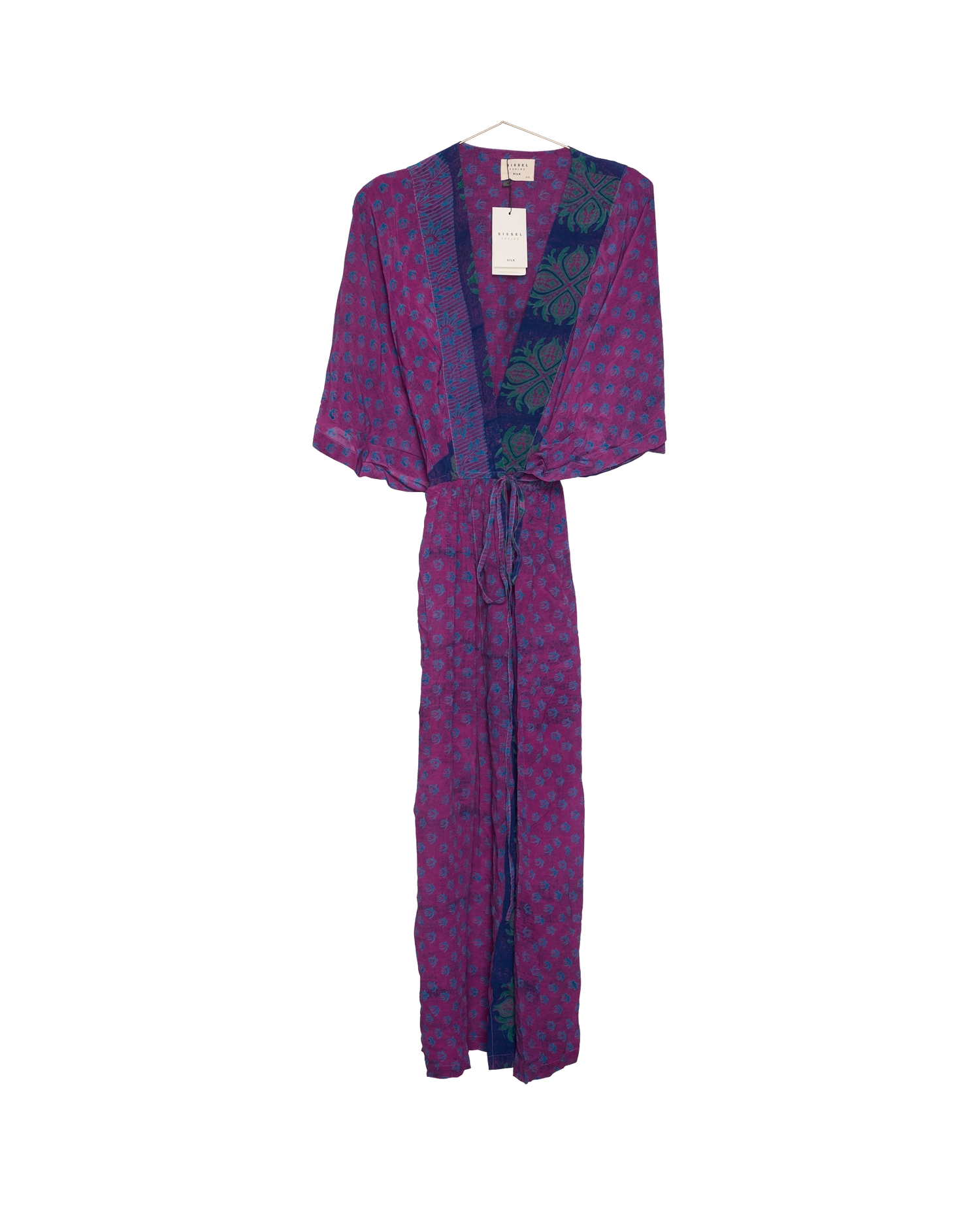 Brenda SILK Wrap Dress - No. 499