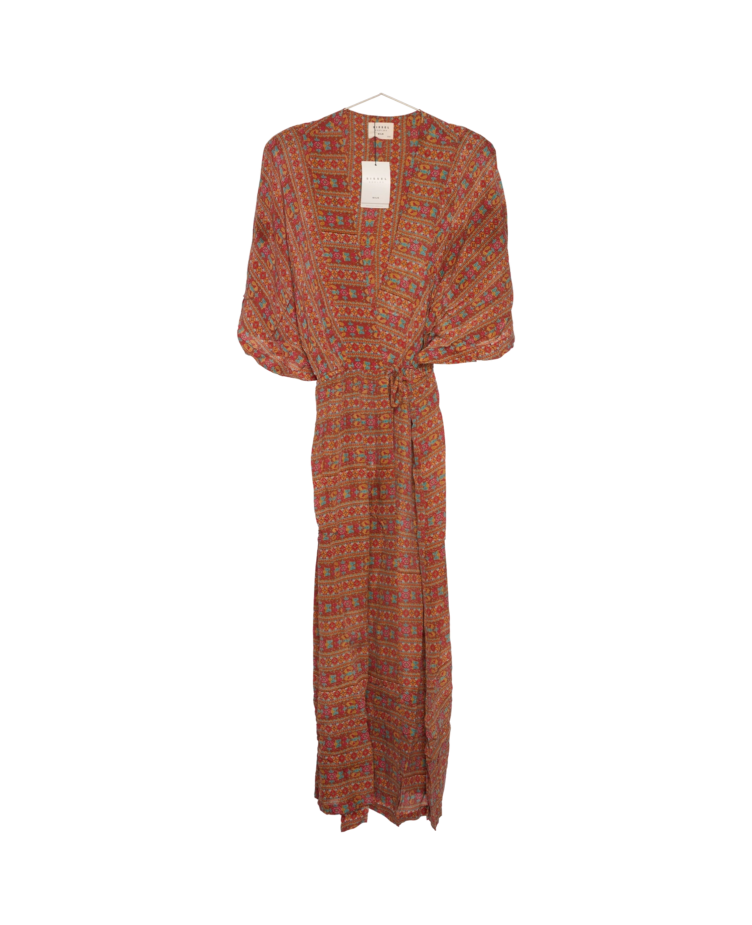 Brenda SILK Wrap Dress - No. 504