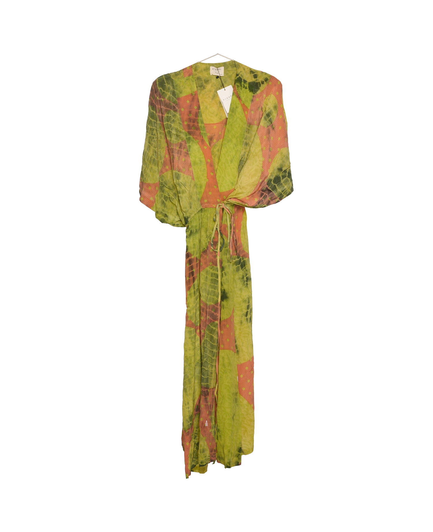 Brenda SILK Wrap Dress - No. 505
