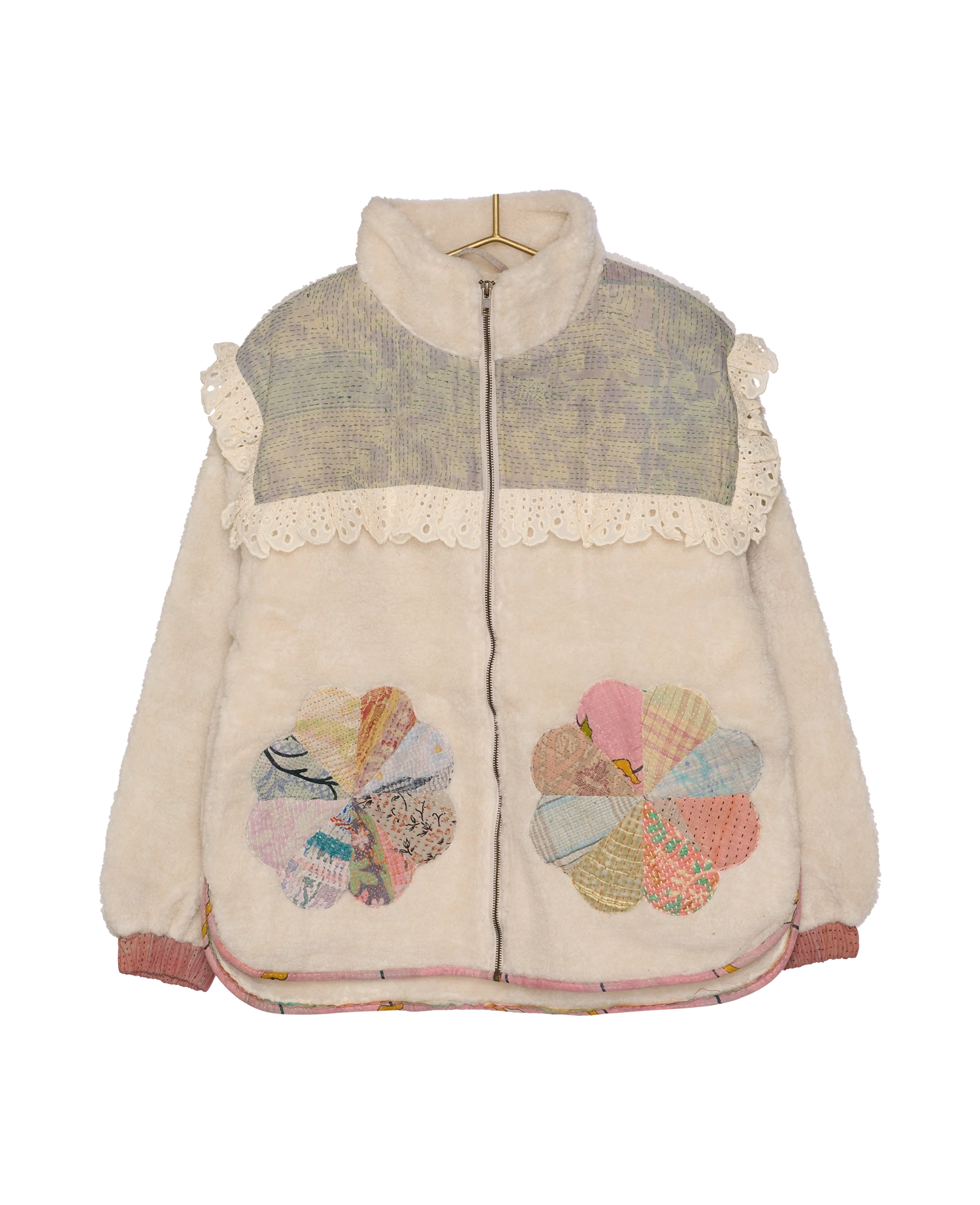 Vilma Jacket - Sand Patchwork No. 11