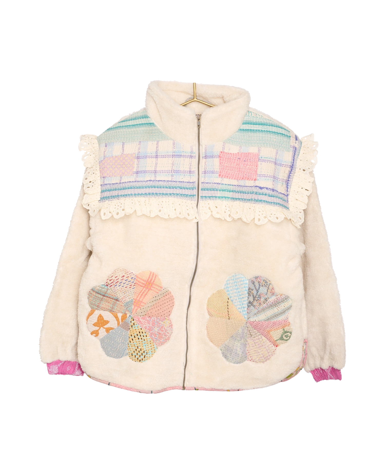 Vilma Jacket - Sand Patchwork No. 138