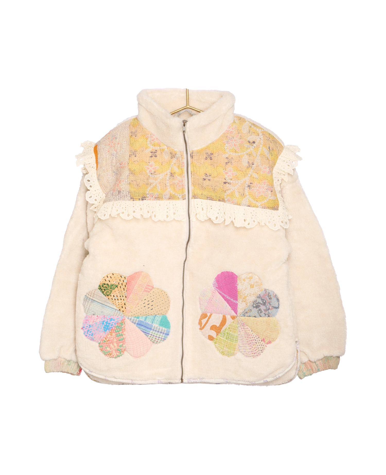 Vilma Jacket - Sand Patchwork No. 140