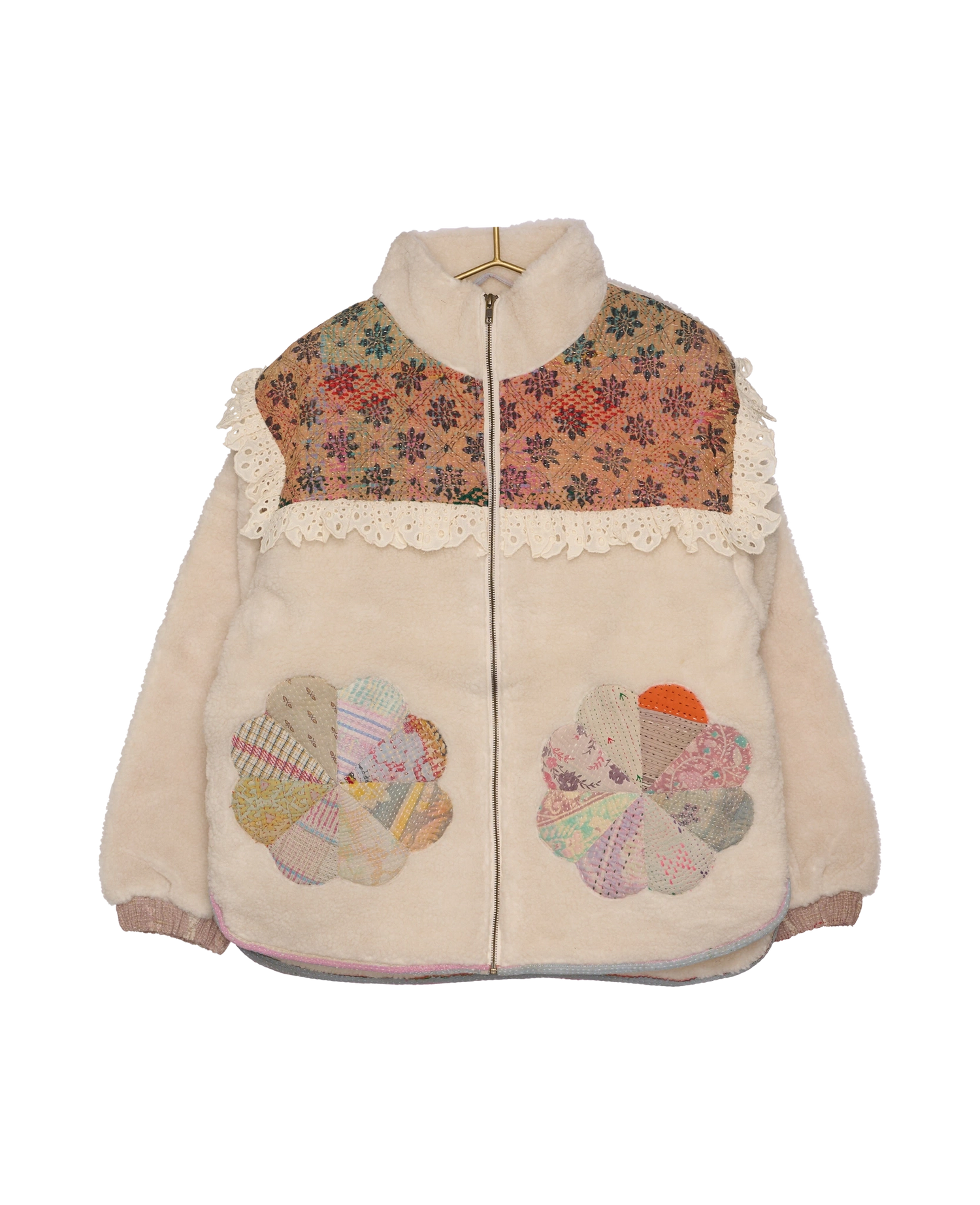 Vilma Jacket - Sand Patchwork No. 16