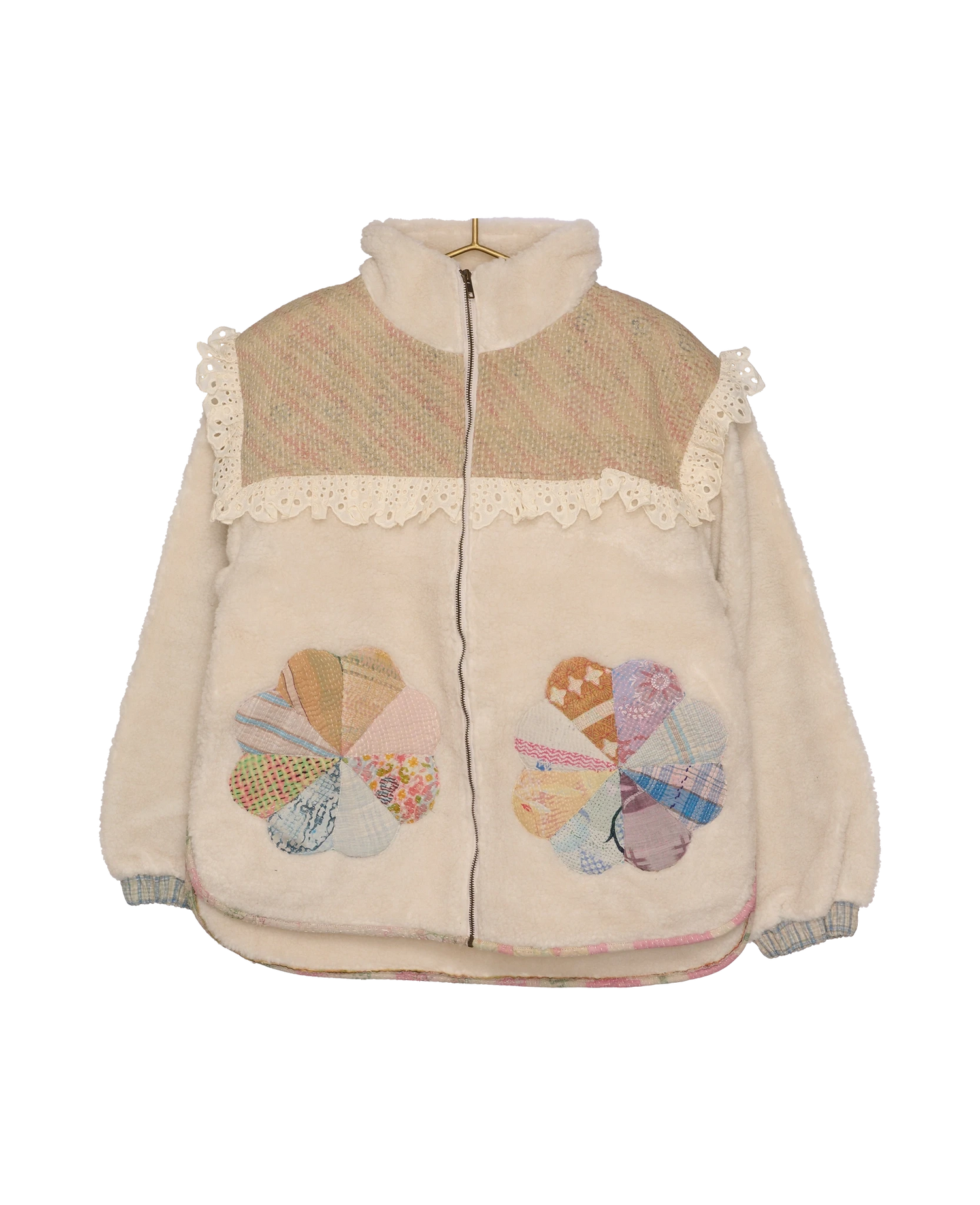Vilma Jacket - Sand Patchwork No. 18 – SISSEL EDELBO