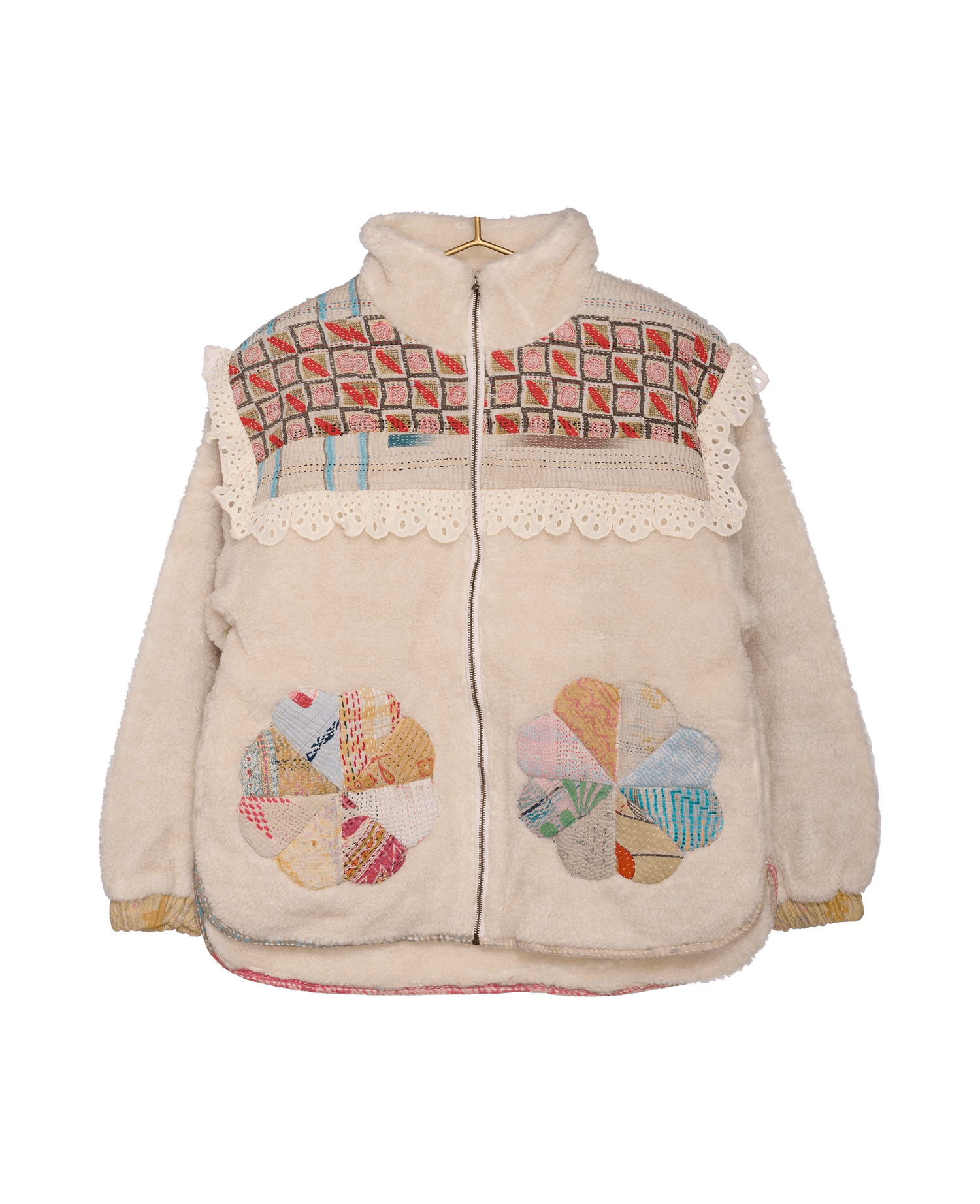 Vilma Jacket - Sand Patchwork No. 24