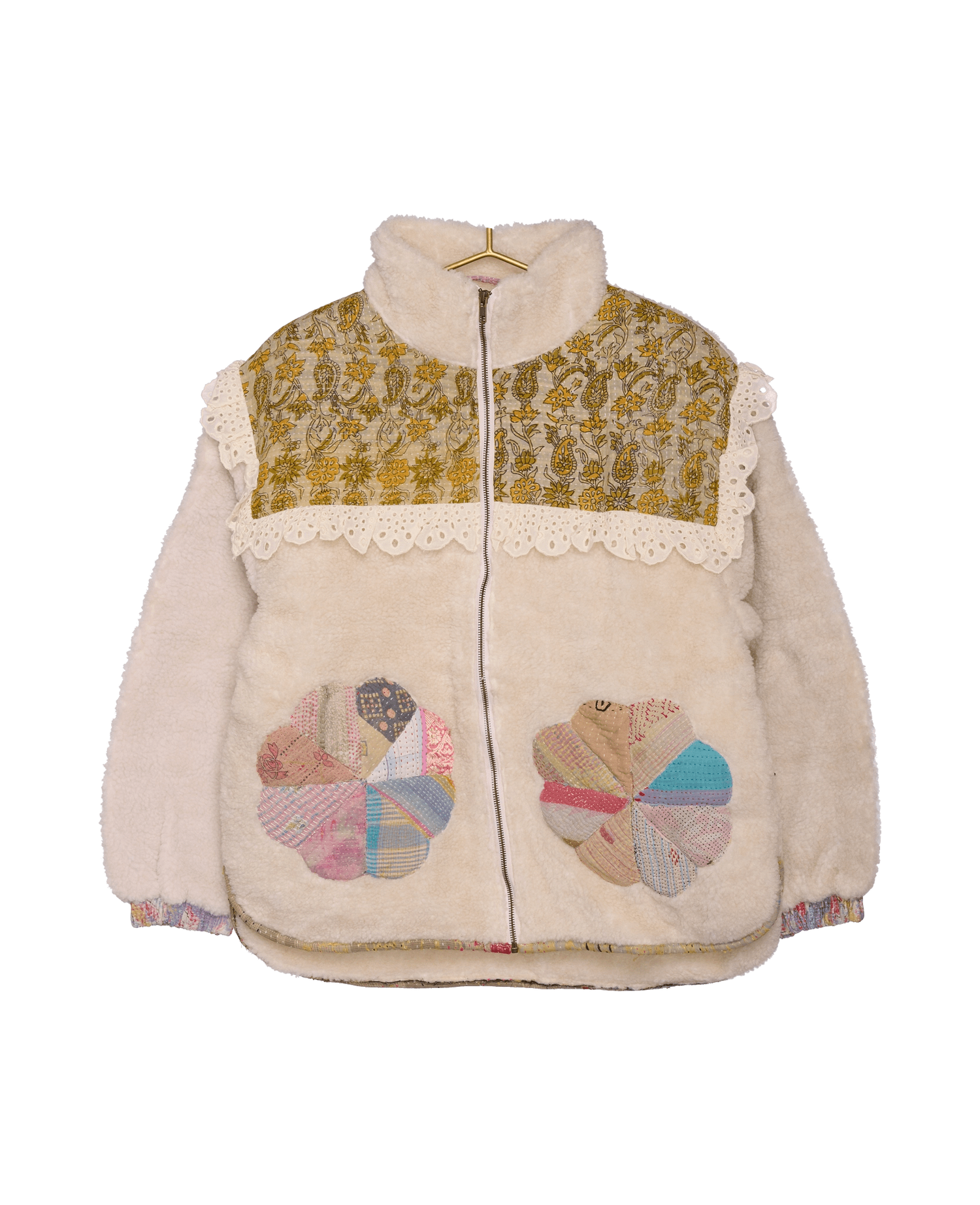 Vilma Jacket - Sand Patchwork No. 26