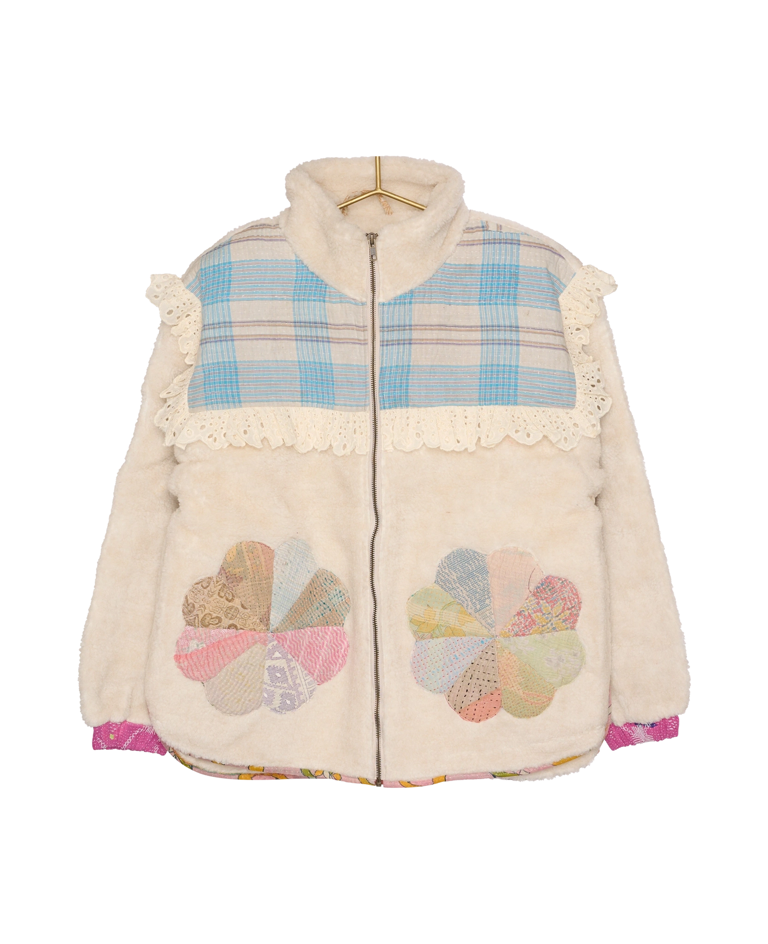 Vilma Jacket - Sand Patchwork No. 60