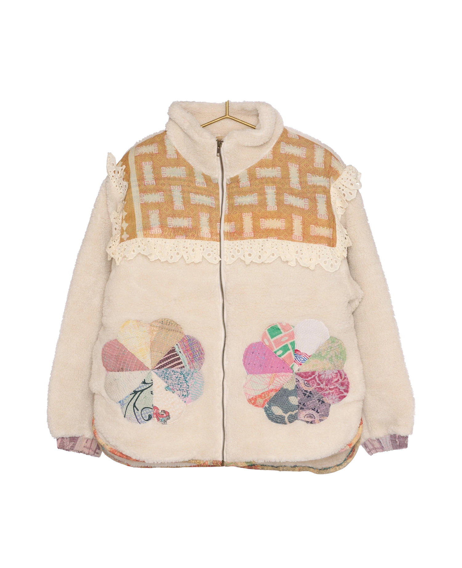 Vilma Jacket - Sand Patchwork No. 84