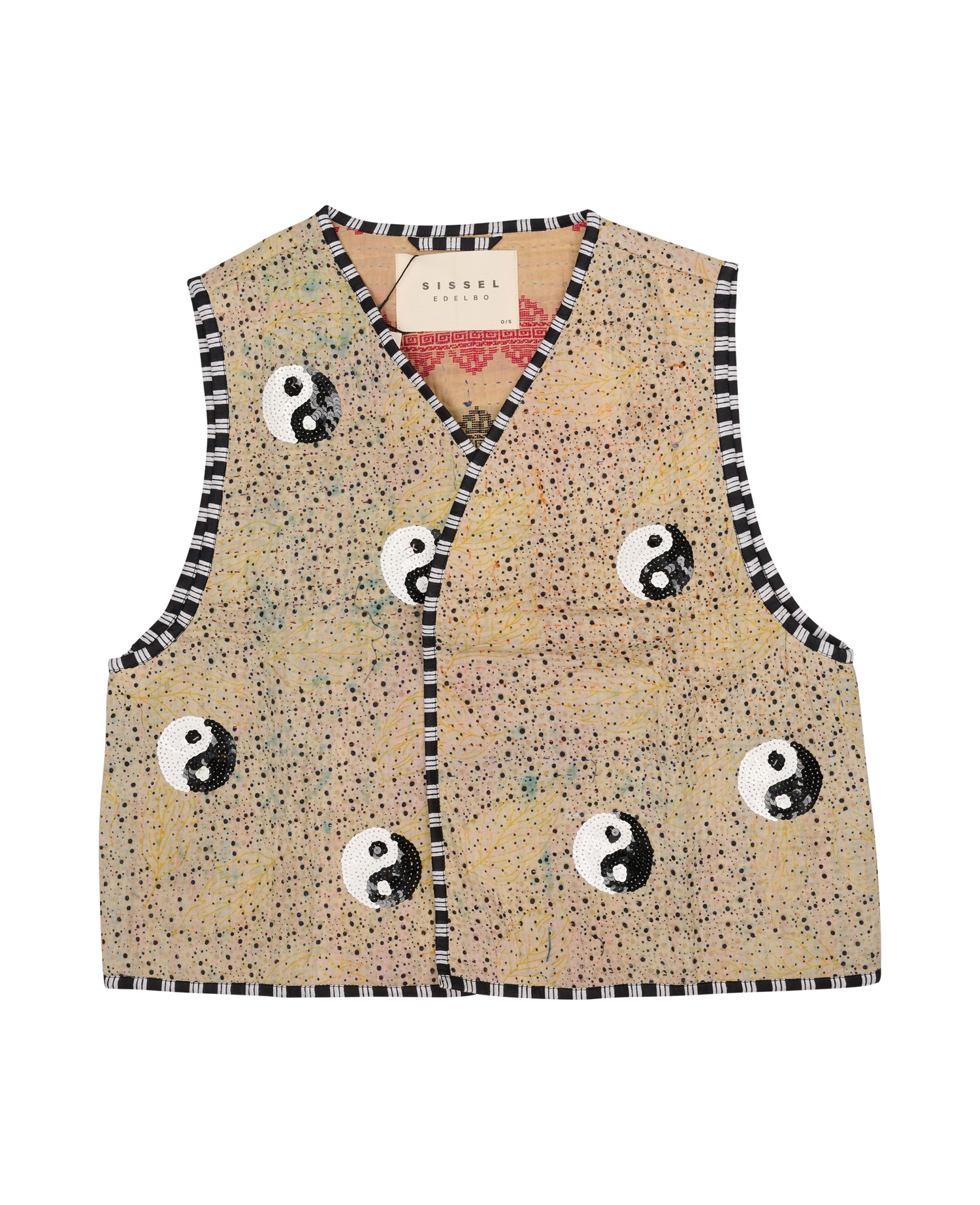 Gro Sequins Vest - Yin & Yang No. 116
