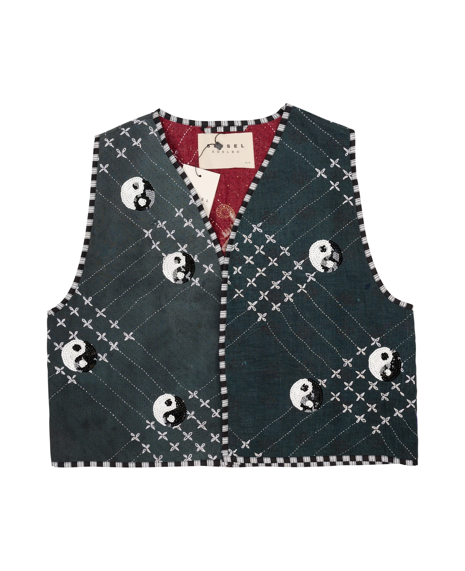 Gro Sequins Vest - Yin & Yang No. 117