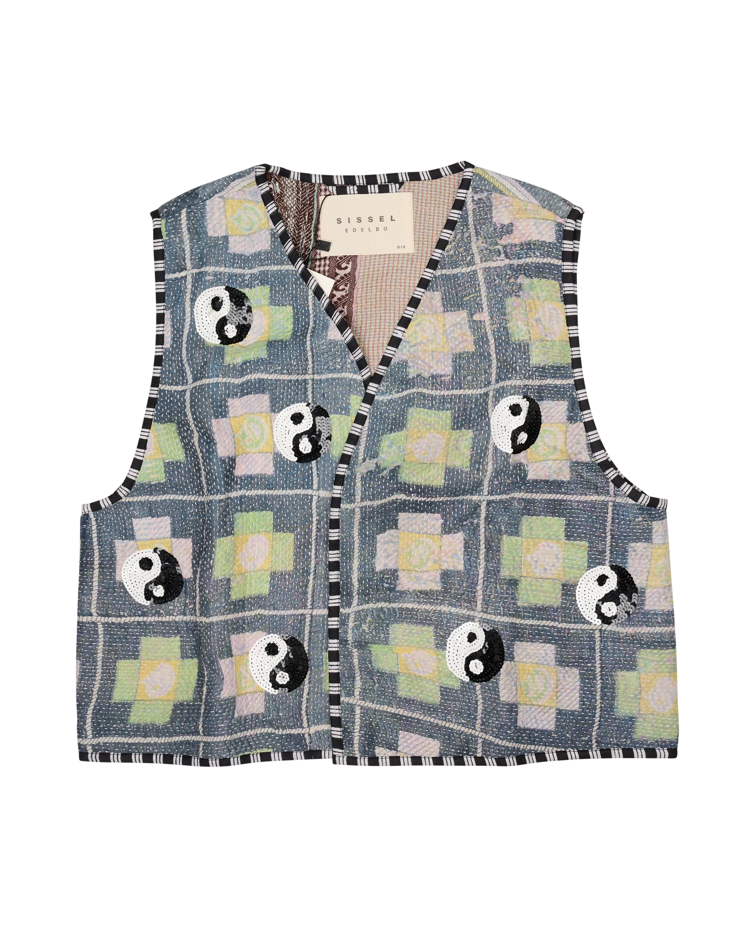 Gro Sequins Vest - Yin & Yang No. 118